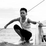 Bantayan Boy on Bangka Boat