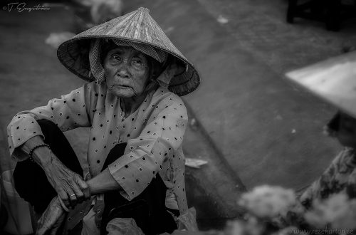 Woman in Ho Chi Minh City