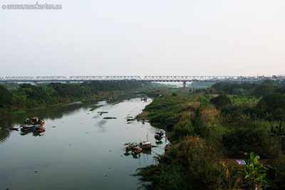 View from Long Bien Bridge