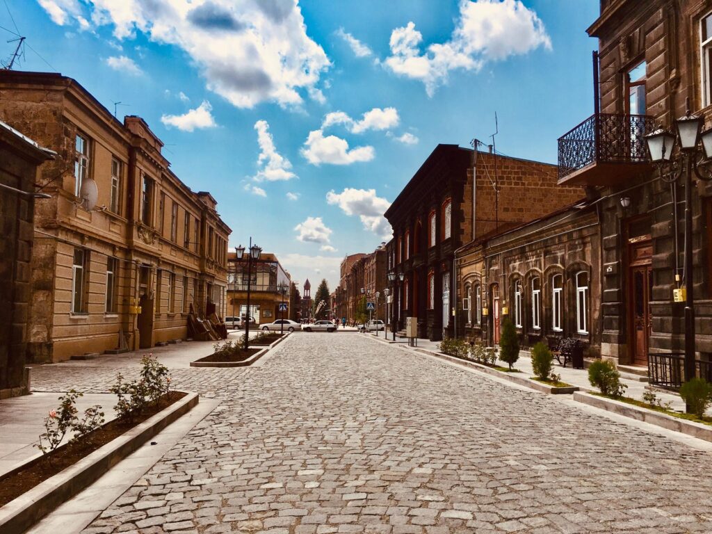 WIKINEDIA Abovyan street Gyumri