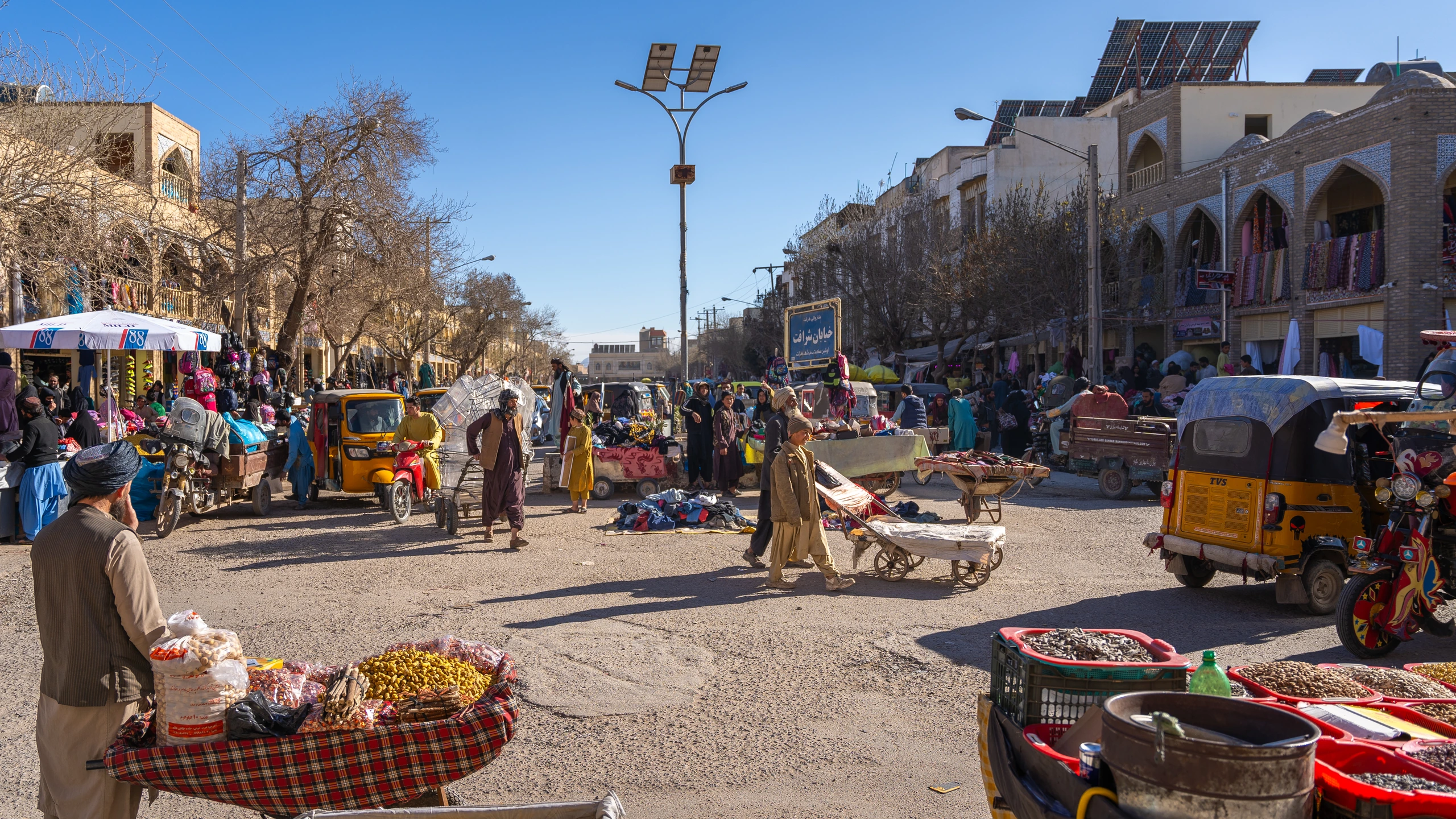 Stadsgator i Herat, Afghanistan