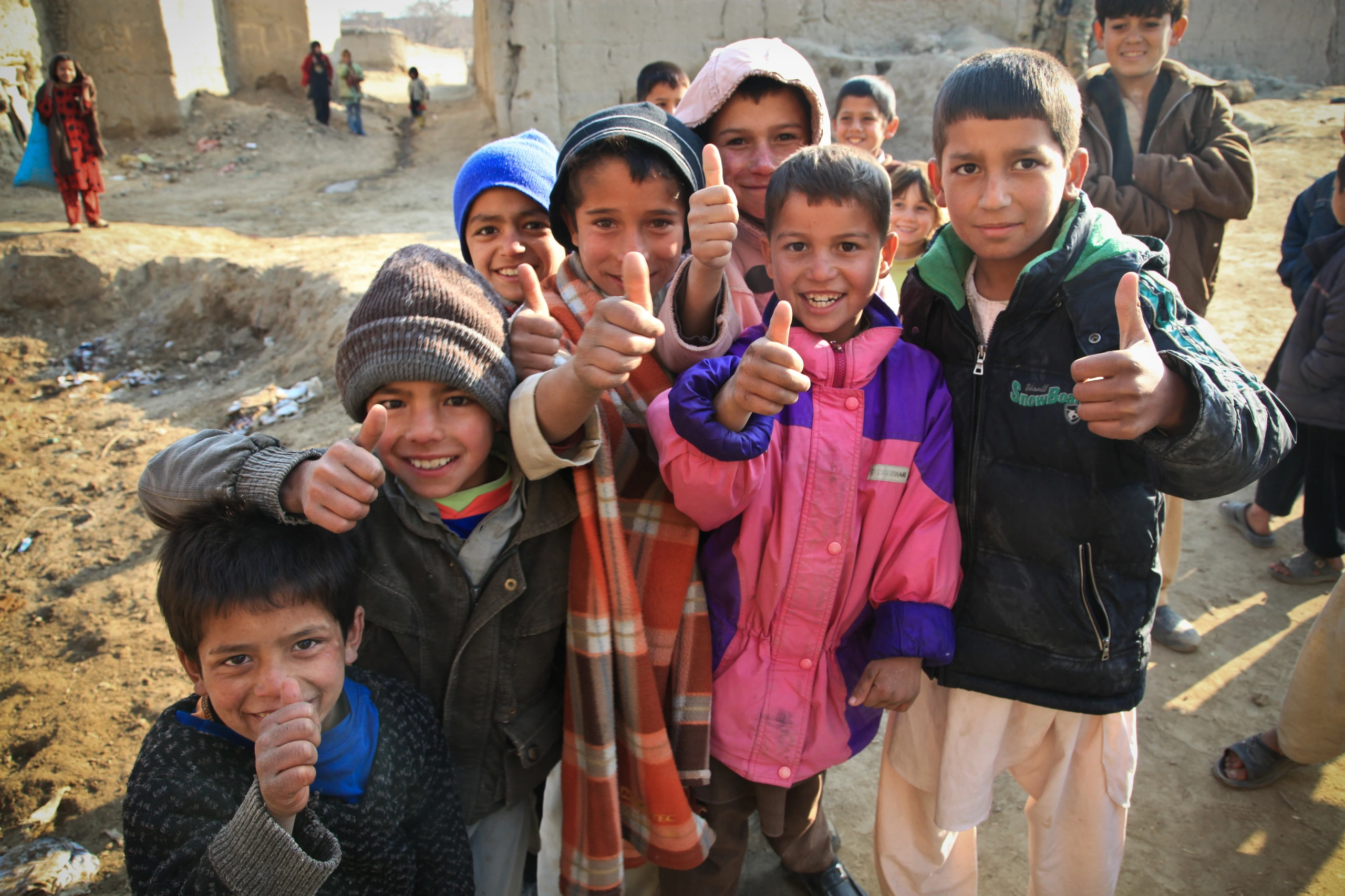 Barn i Afghanistan