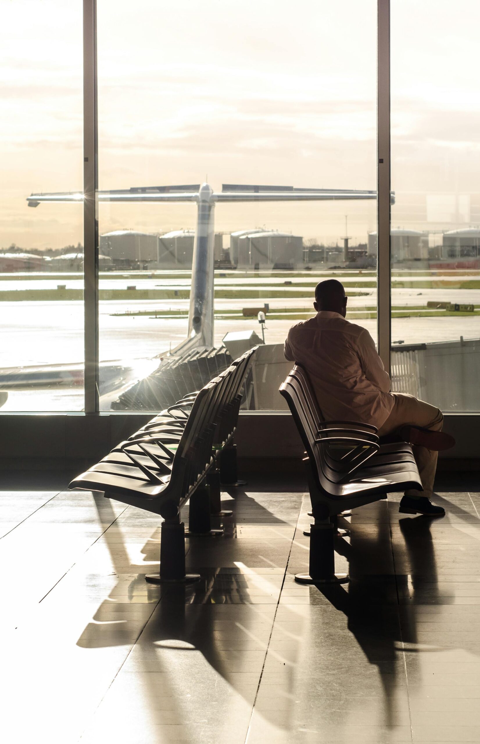 Transportera sig i utlandet 1 airport-wait