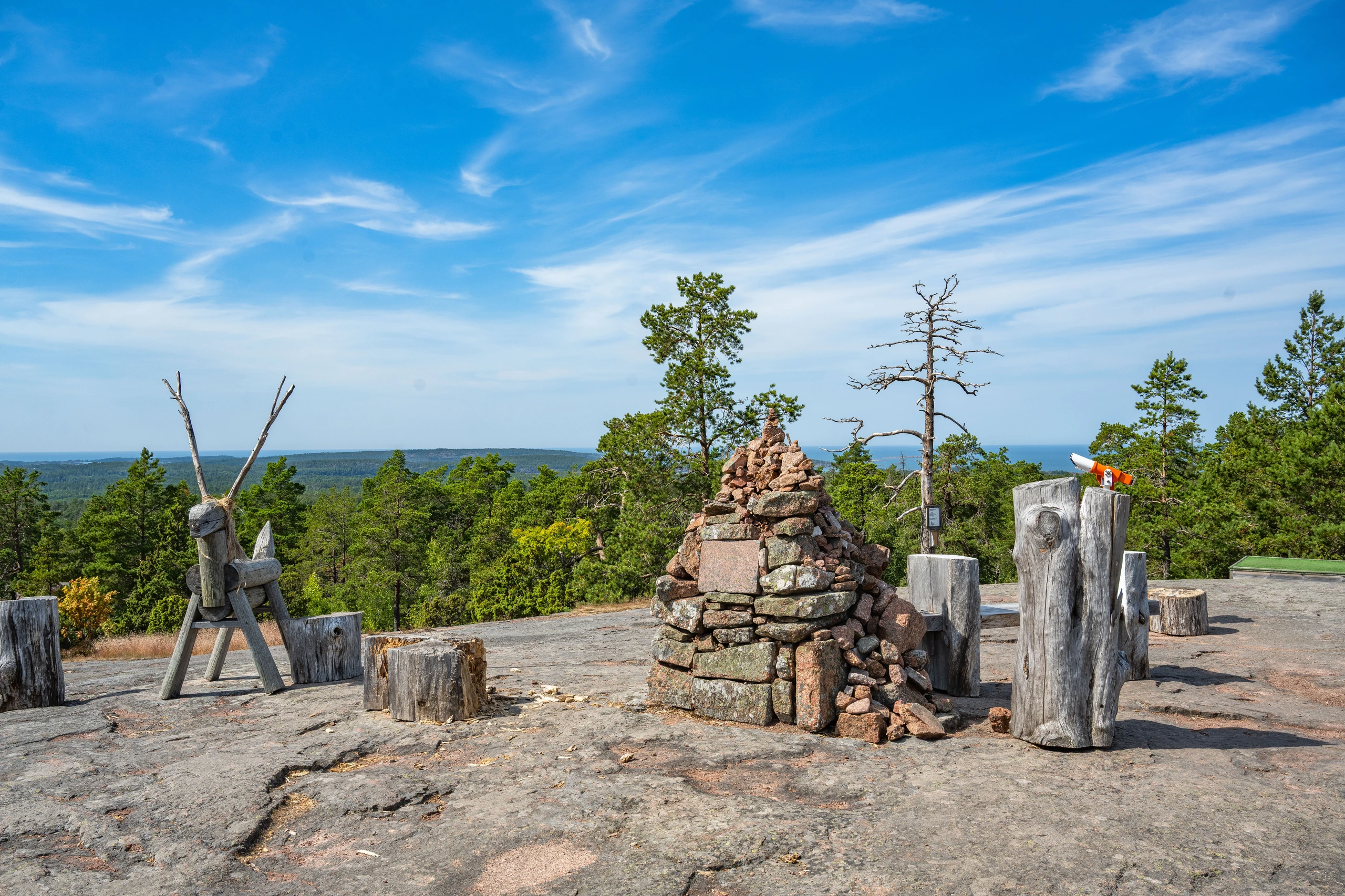 Getabergen, Åland
