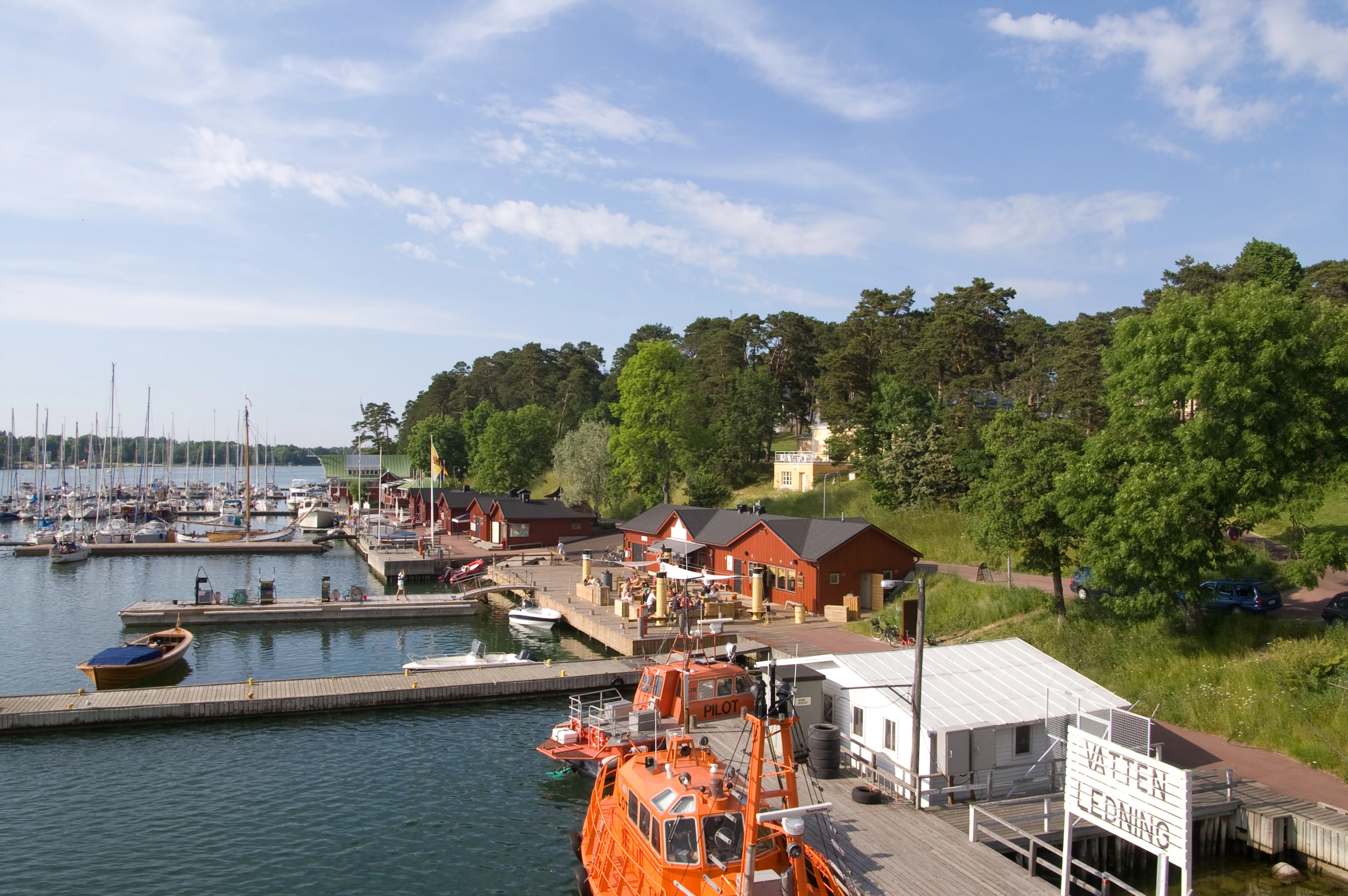 Västerhamn i Mariehamn, Åland