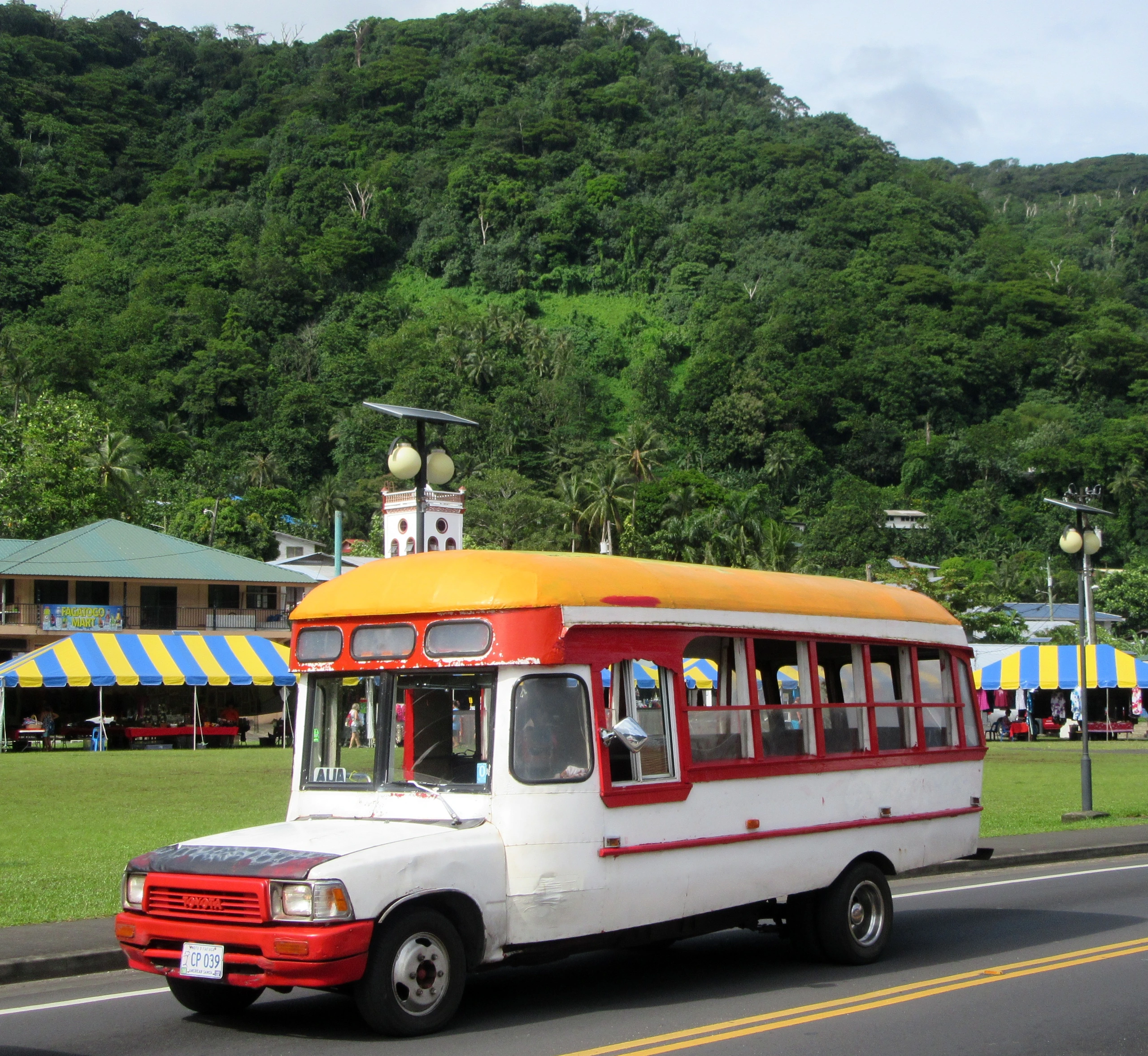 Lokal buss, Amerikanska Samoa