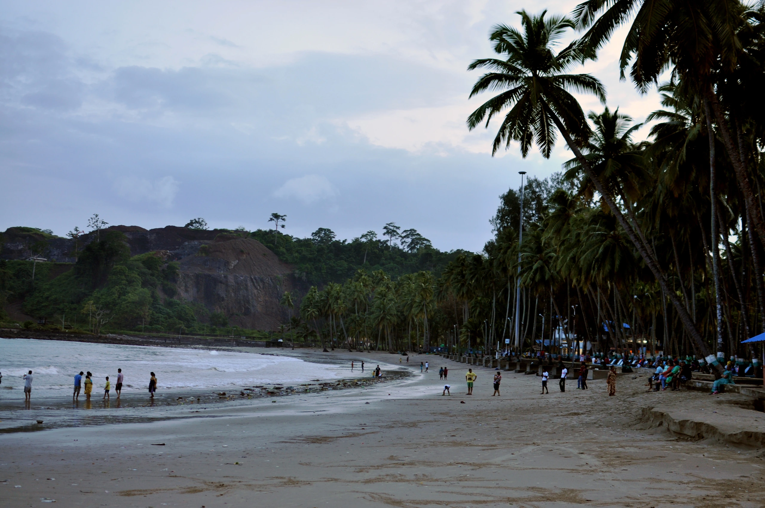 Corbyns Cove Beach, Port Blair, Andamanerna och Nikobarerna