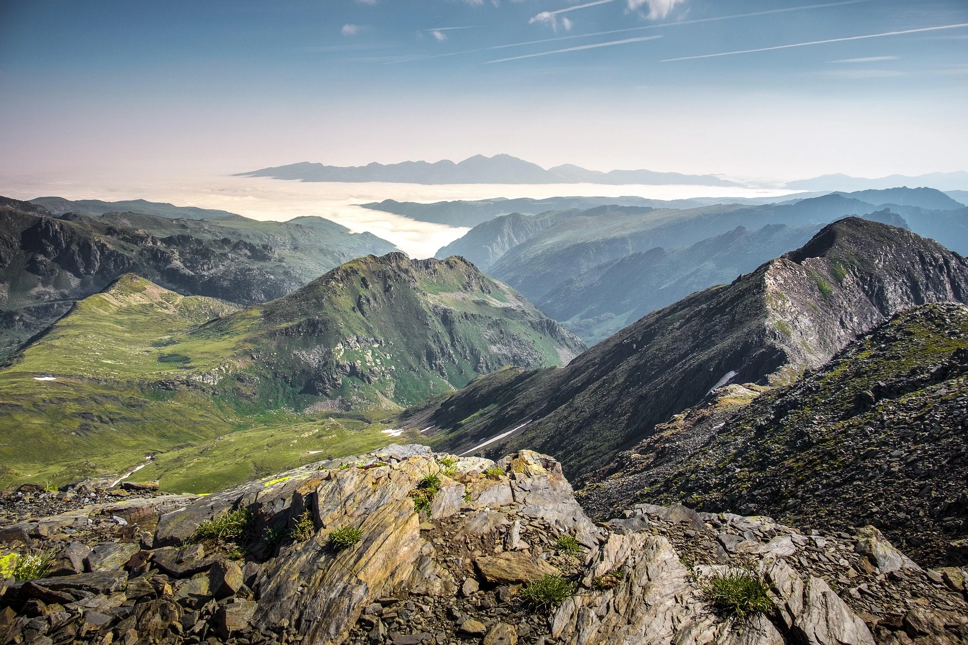 Bergslandskap i Andorra