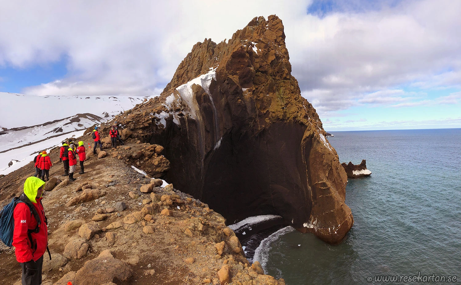 Neptuns fönster, Deception Island, Antarktis