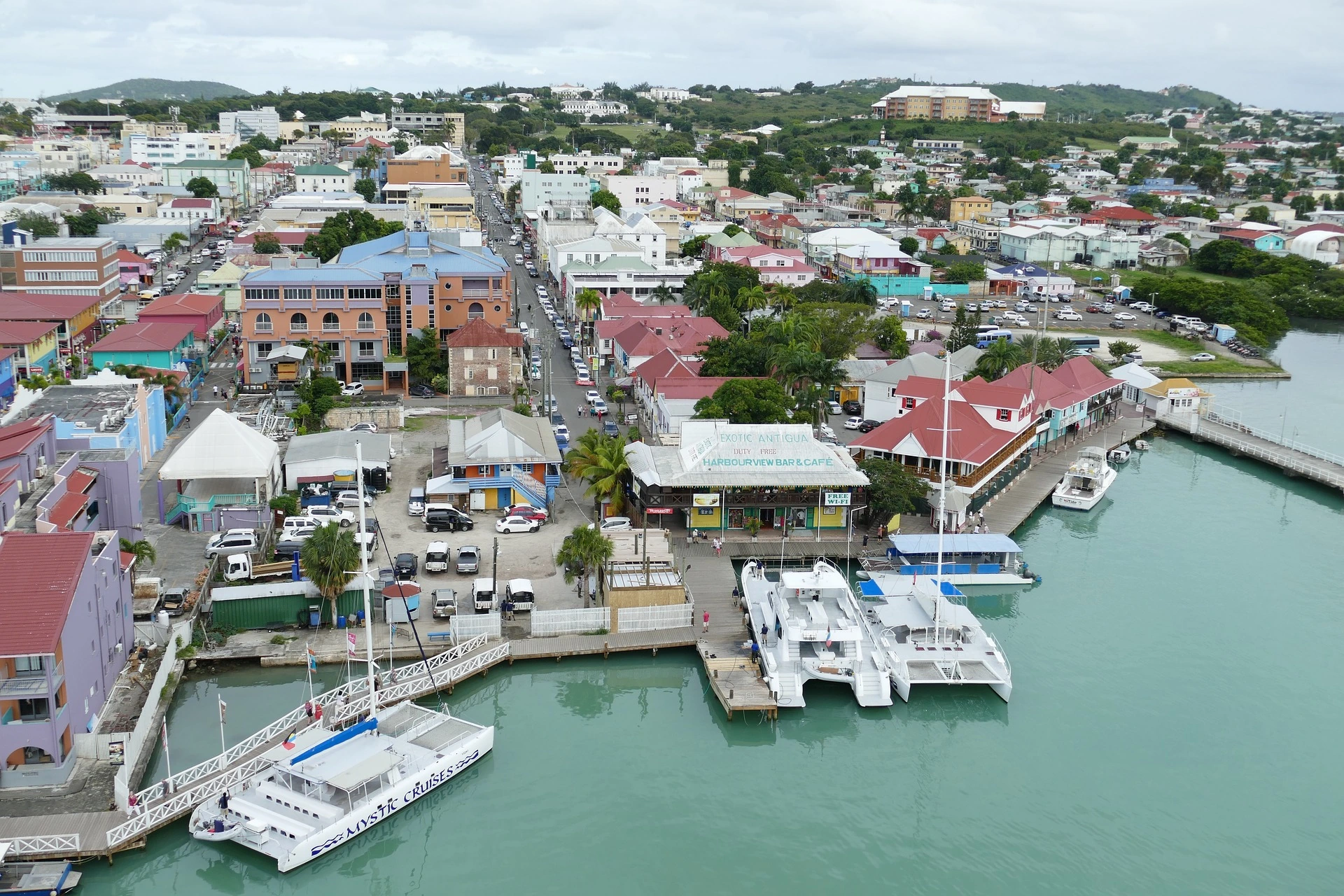 Karibiska havet vid Antigua, Antigua och Barbuda