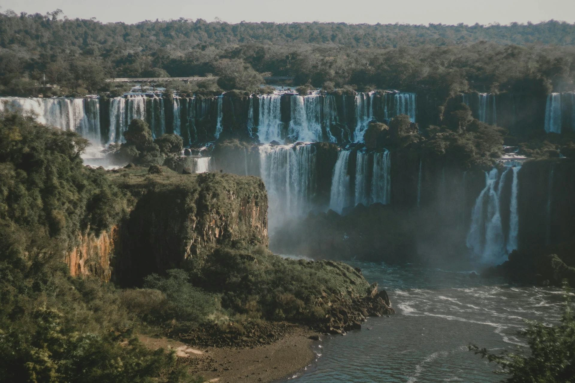 Vattenfallen i Iguazú nationalpark, Argentina
