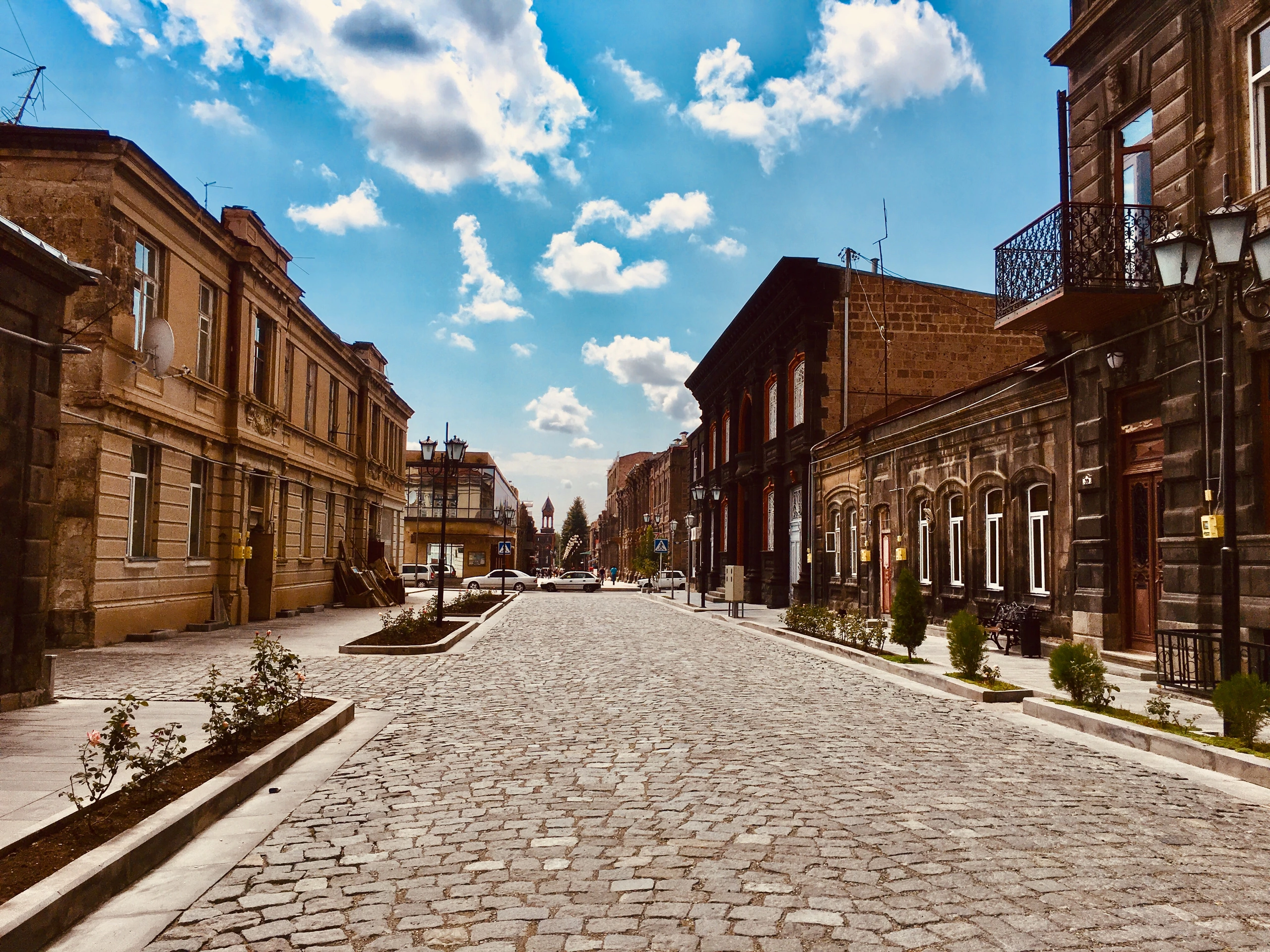 Abovyan street i Gyumri, Armenien