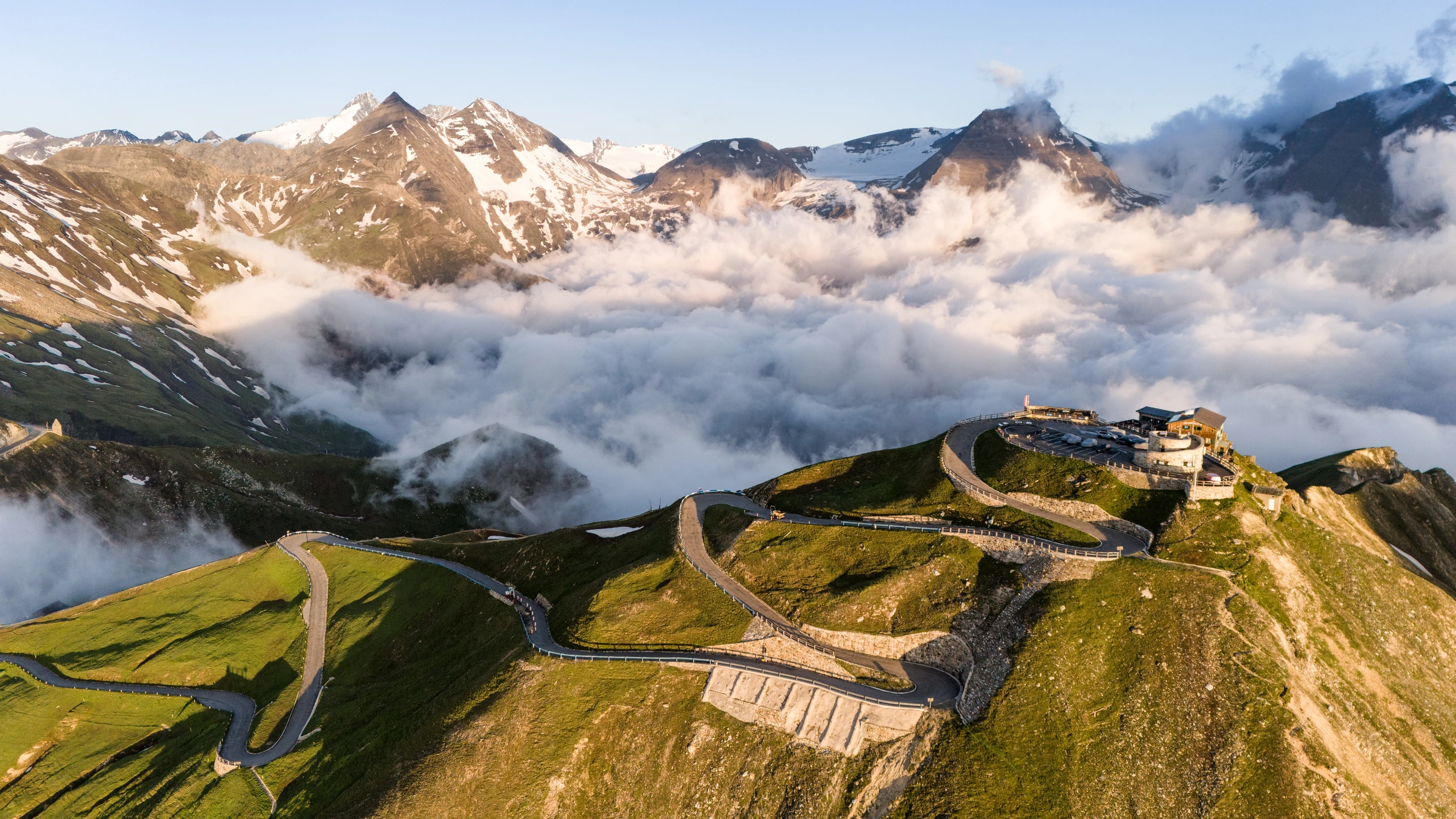Edelweissspitze, Grossglockner Road, Österrike