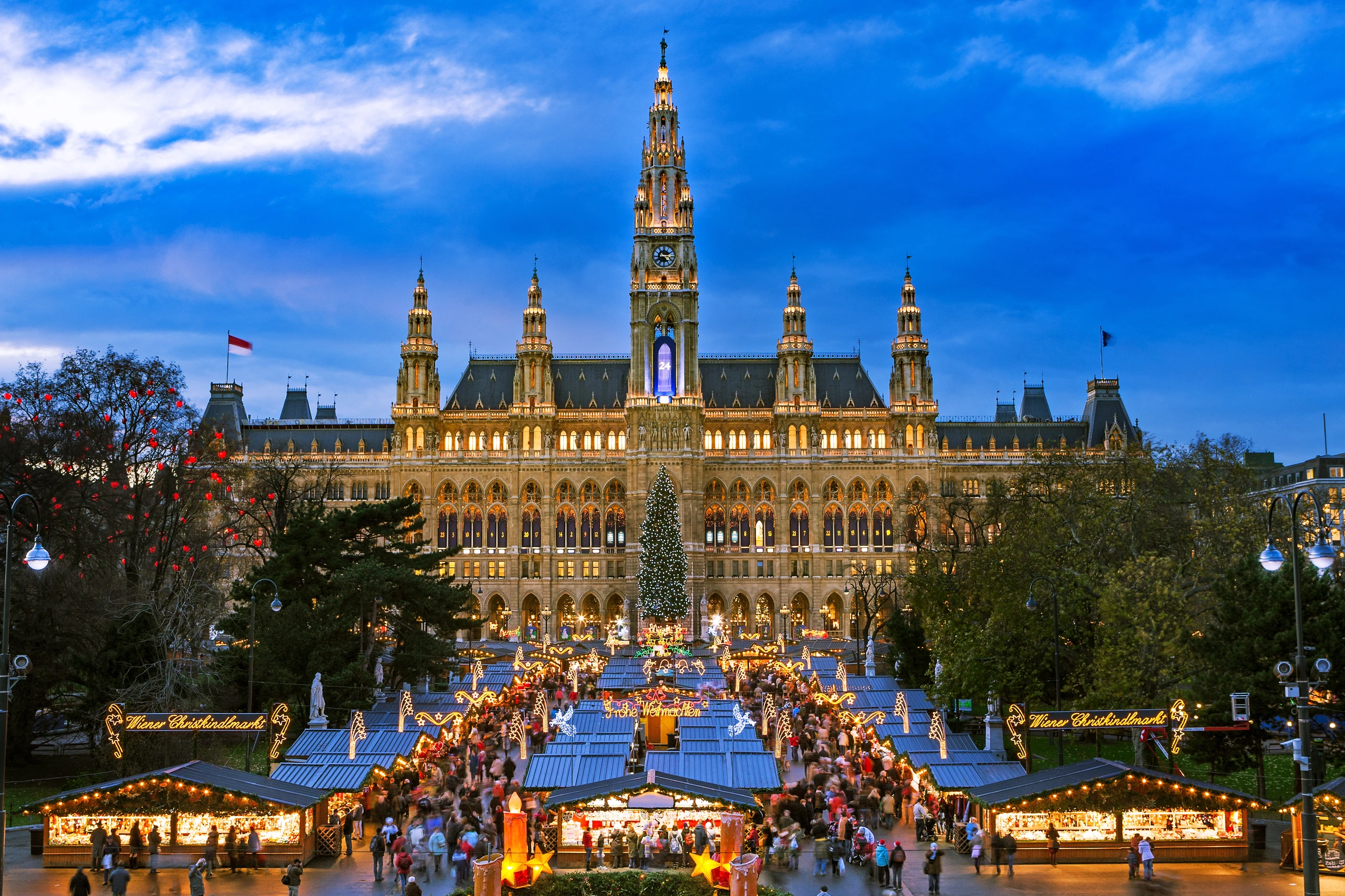 Julmarknad i Wien, Österrike