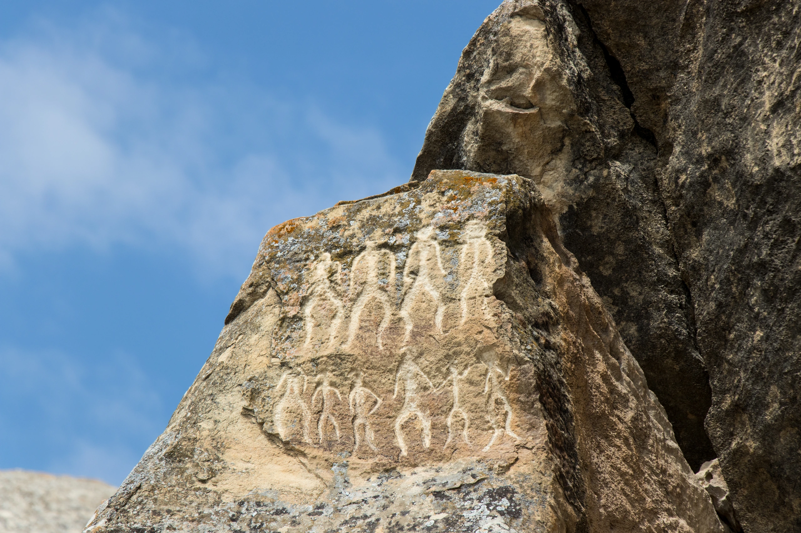 Bergskonst i Gobustan, Azerbajdzjan