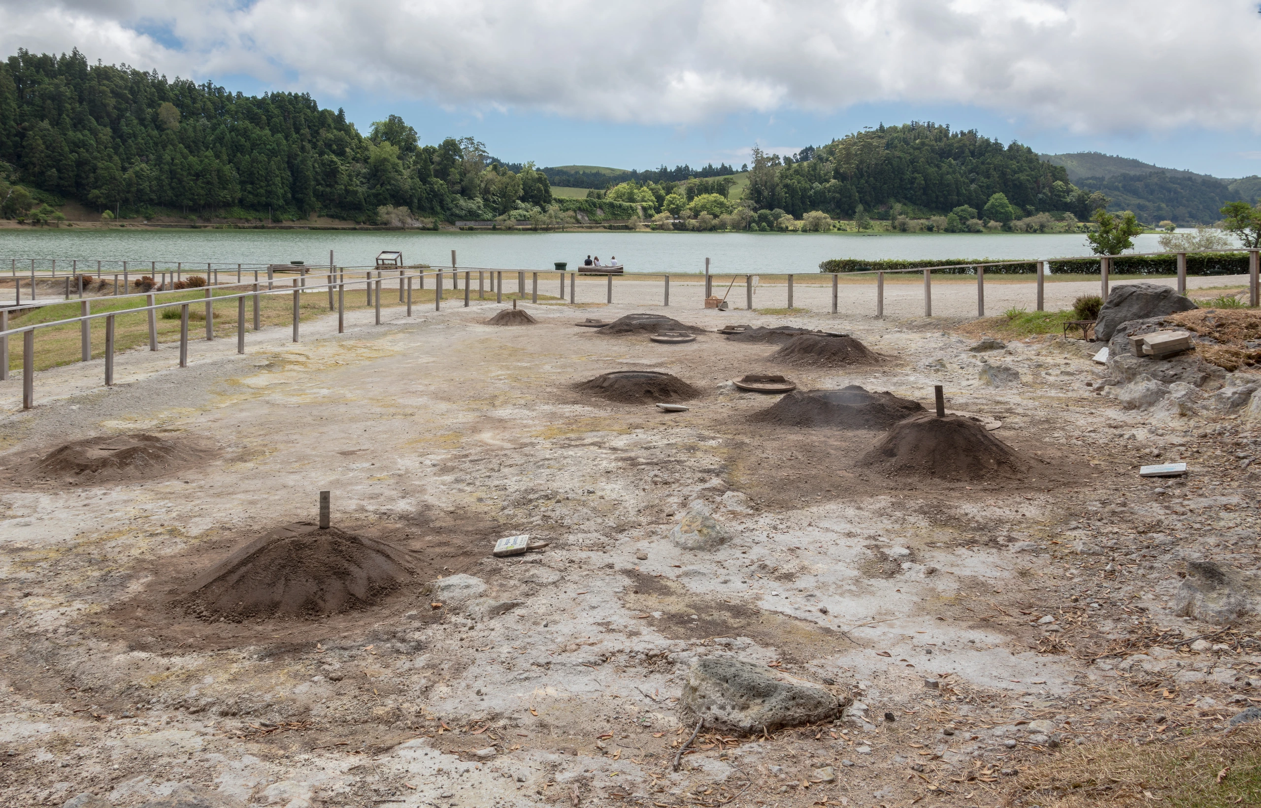 Fumarolas de Furnas på São Miguel, Azorerna