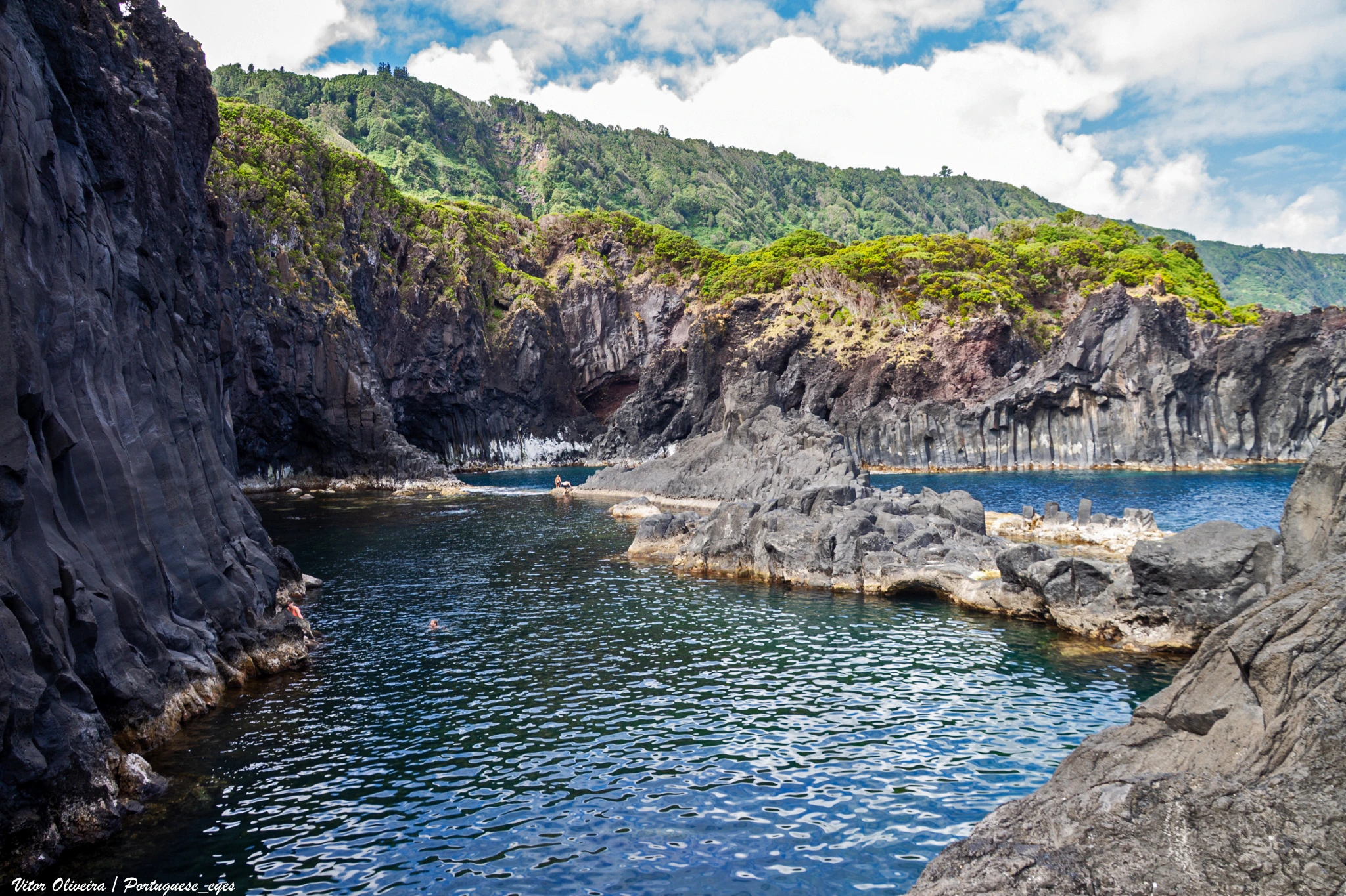 Piscina Natural Simão Dias på São Jorge, Azorerna
