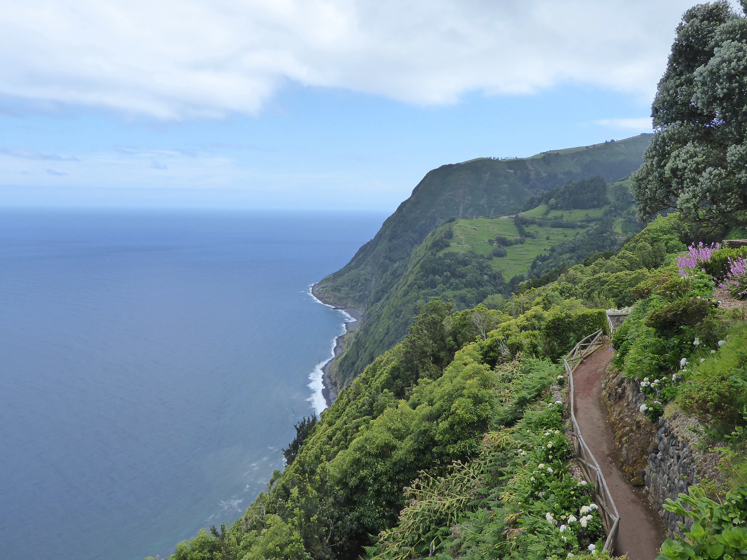 Miradouro da Ponta do Sossego, São Miguel, Azorerna