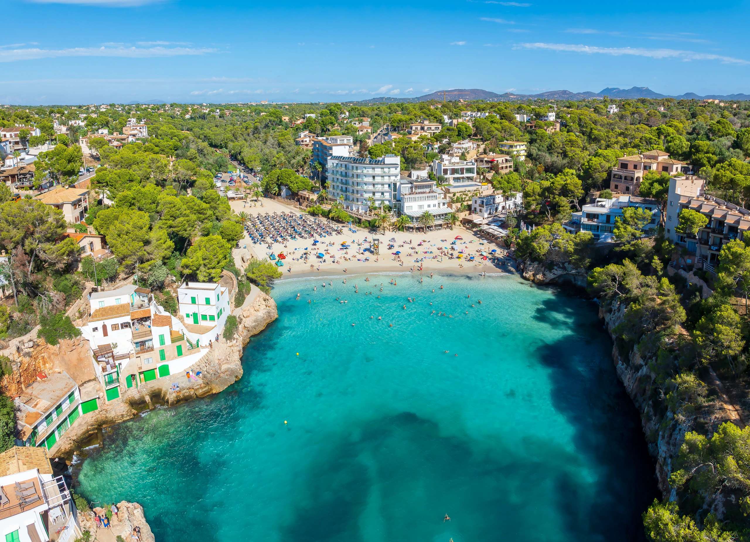 Cala Santanyí, Mallorca, Baleariska öarna