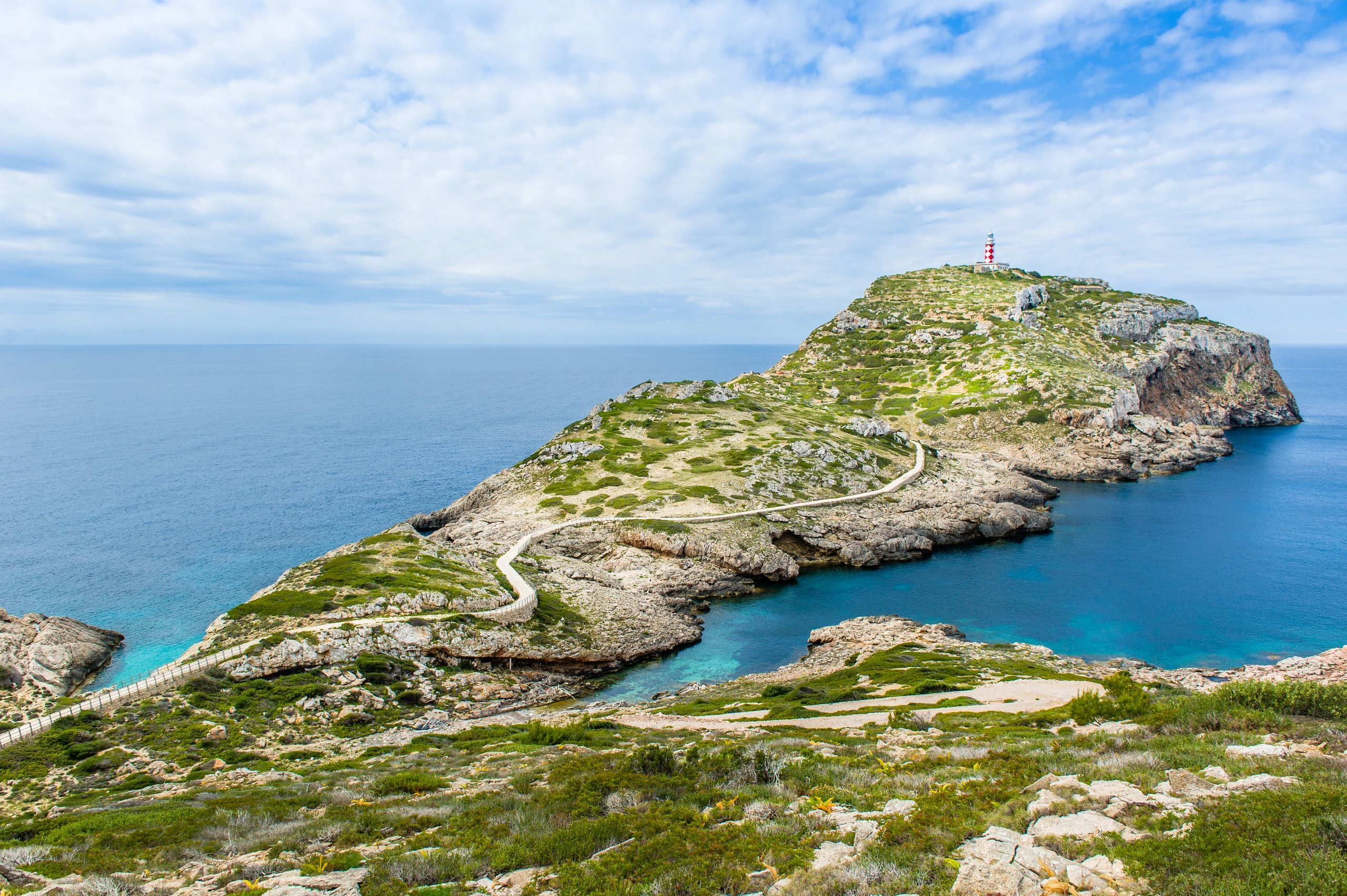 Fyr på Cabreraöarna, Baleariska öarna