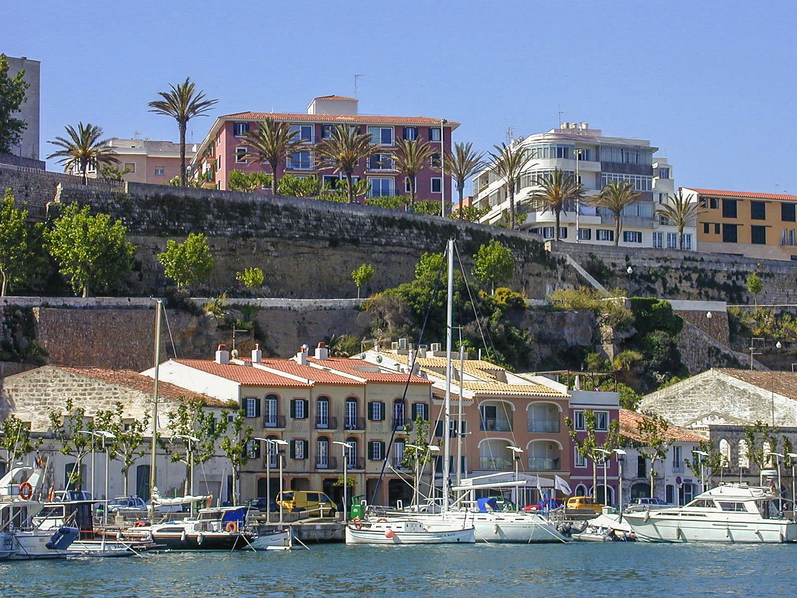 Mahon-hamn på Balearerna, Baleariska öarna