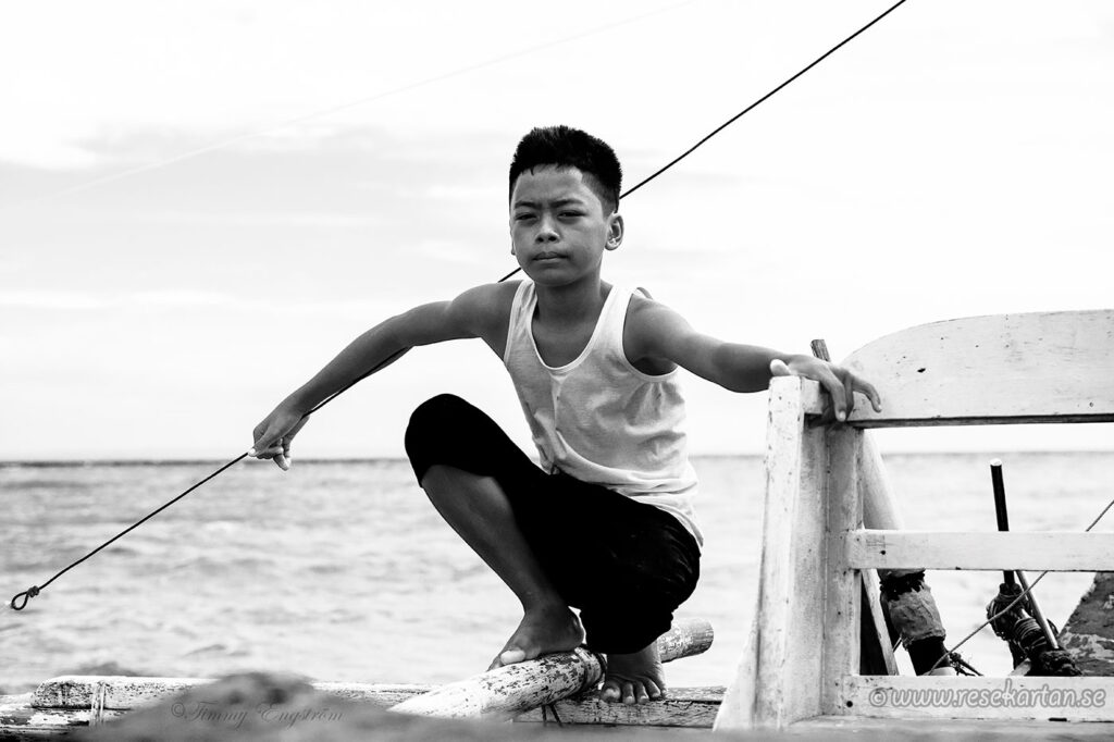 Filippinerna - Reseguide 9 bantayan-boy-bangka-boat