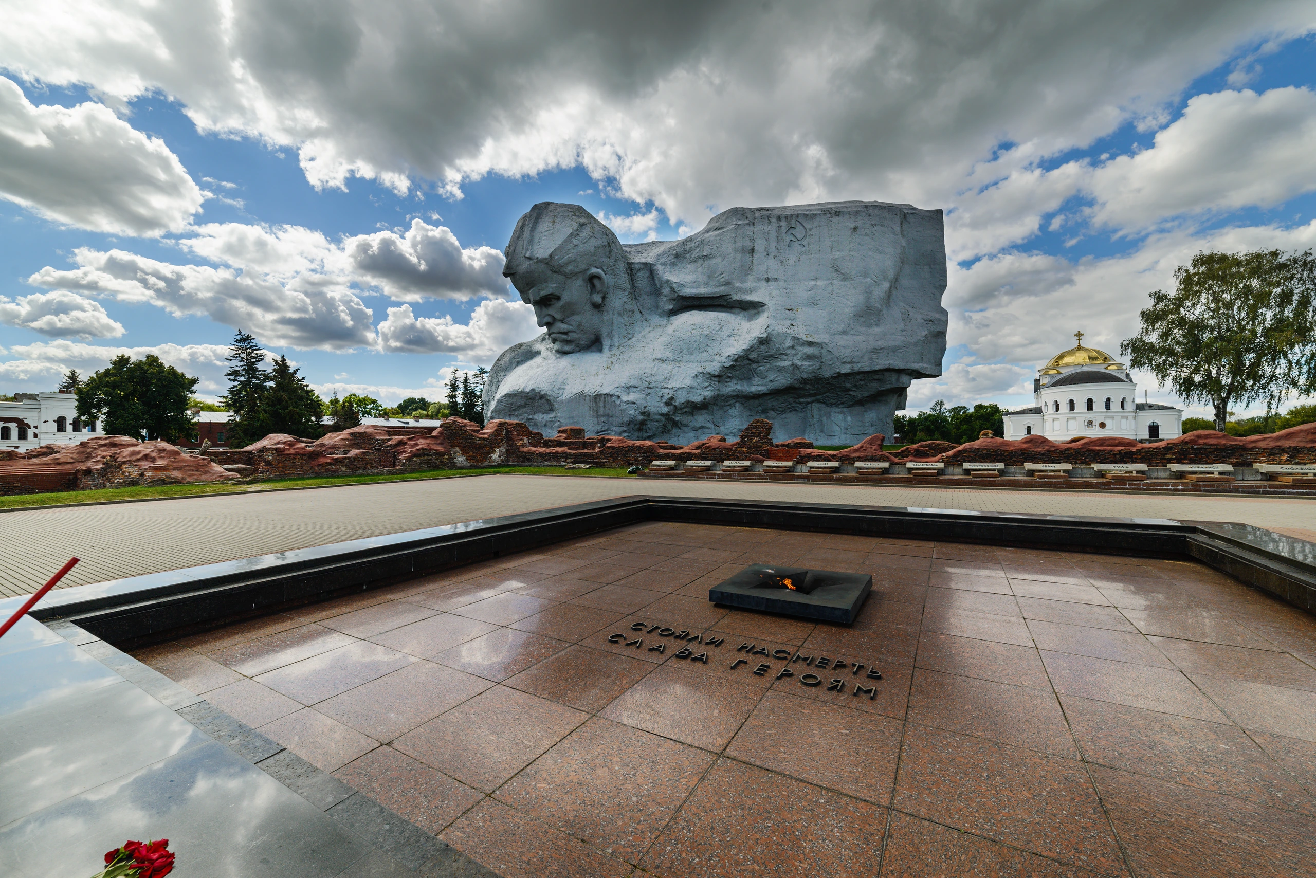 Eternal fire, Brest Fortress, Belarus