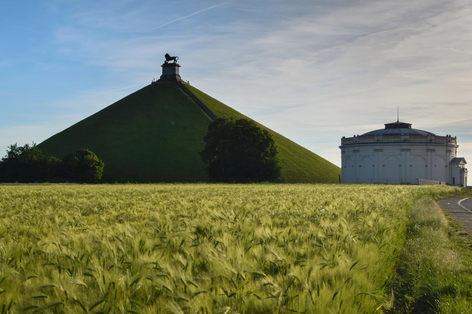 Waterloo Monument i Belgien