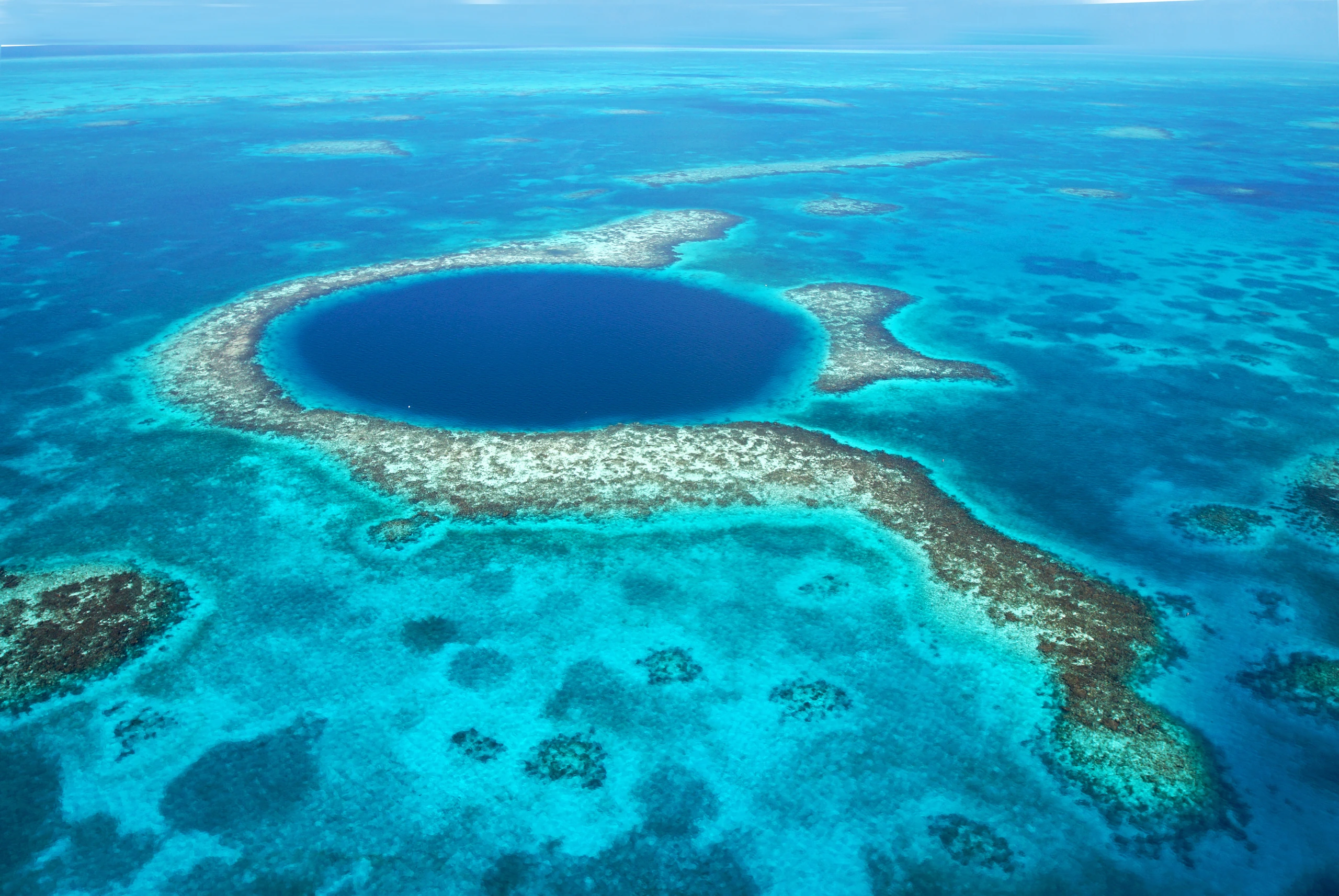 Blått hål i Belize