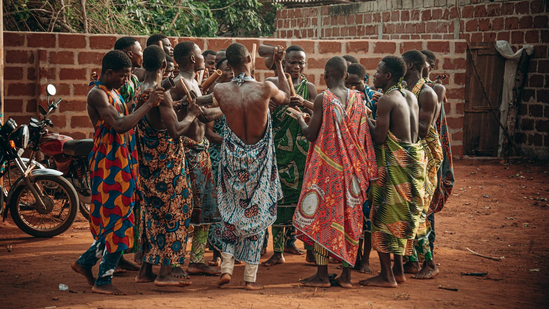 Traditionell dans i Benin