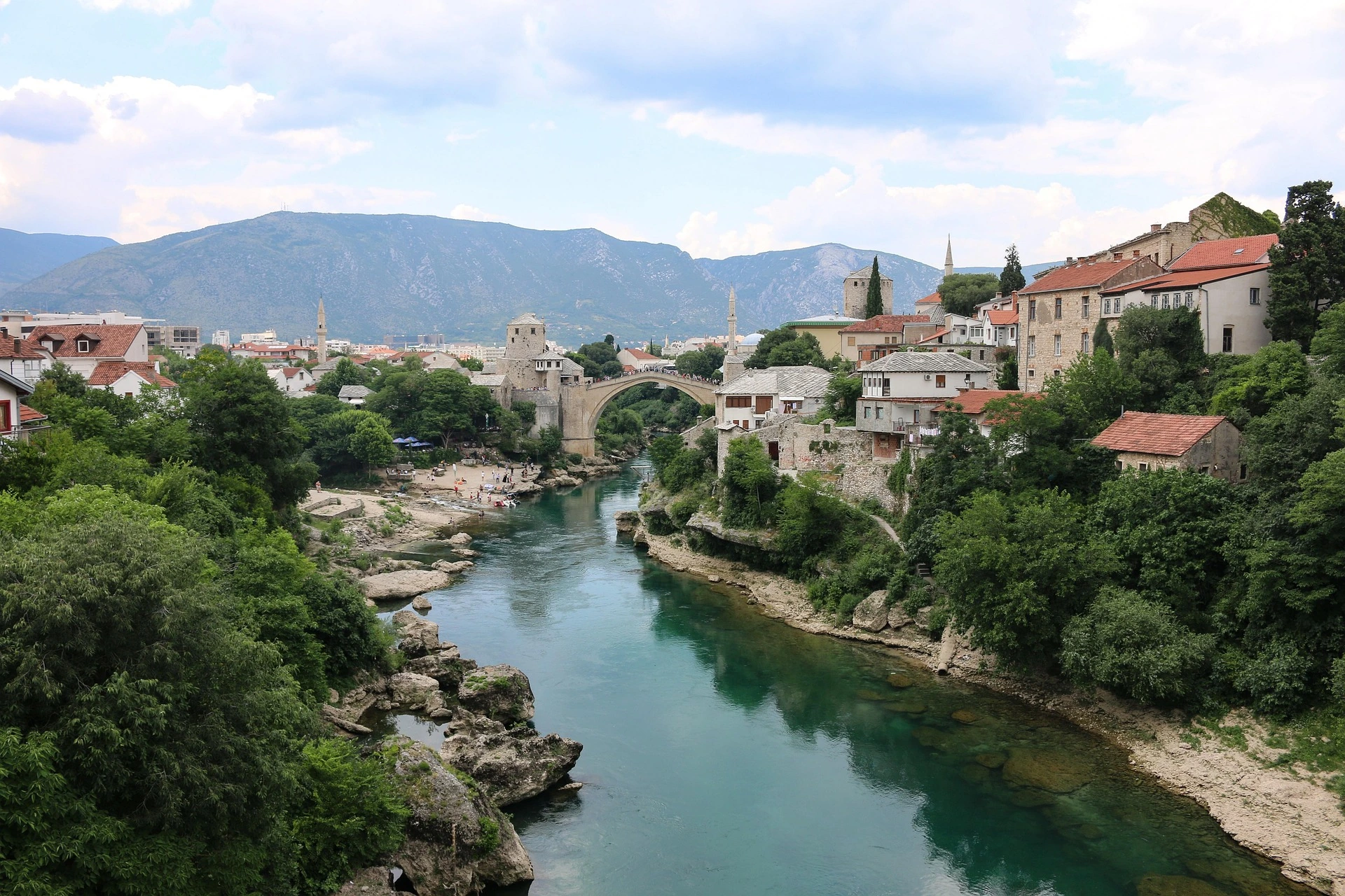 Stari Most i Mostar, Bosnien och Hercegovina