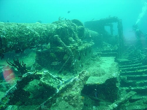 RMS Rhone, Brittiska Jungfruöarna