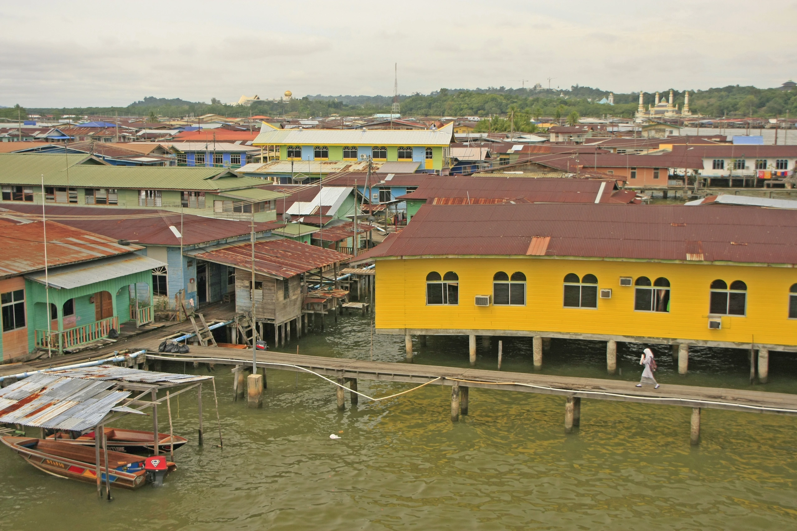Kampong Ayer i Bandar Seri Begawan, Brunei