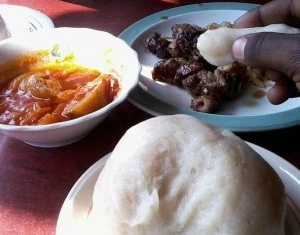 Maträtter från Burundi
