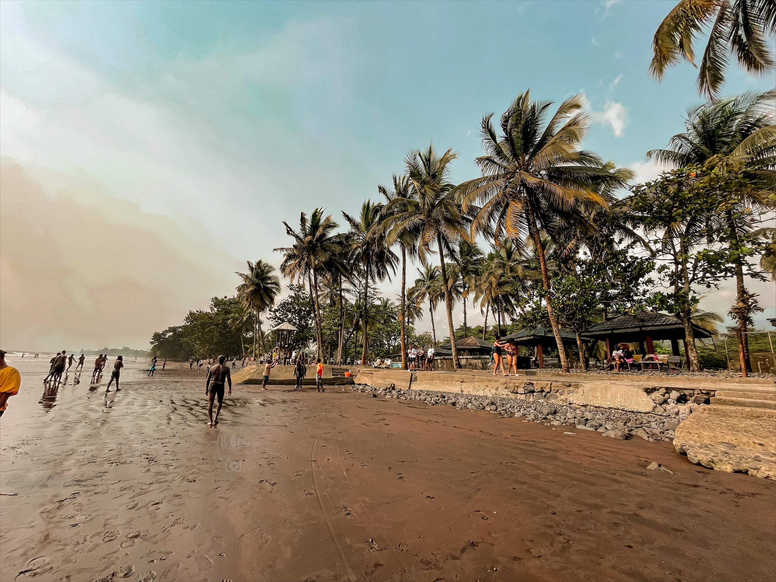 Seme Beach i Limbe, Kamerun