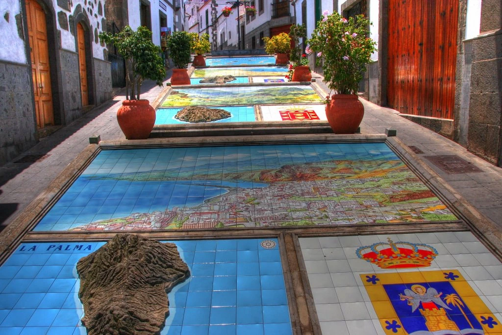 Paseo de Canarias, Kanarieöarna