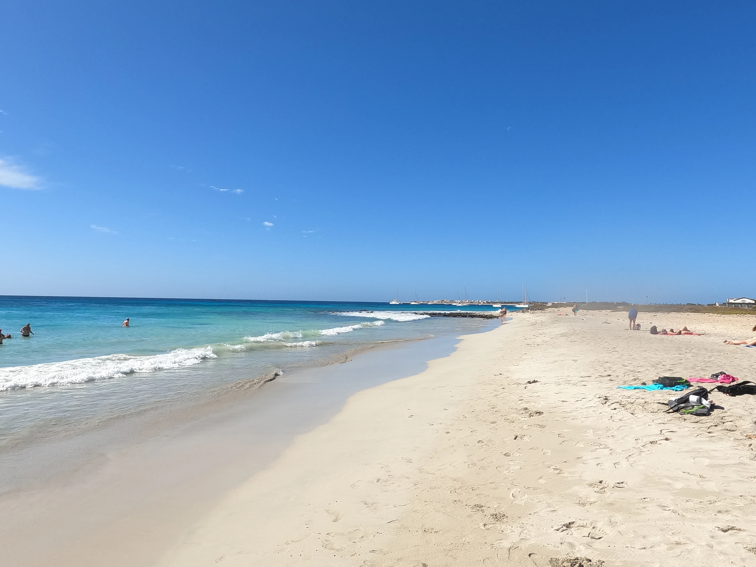 Praia António Sousa i Santa Maria, Sal, Kap Verde