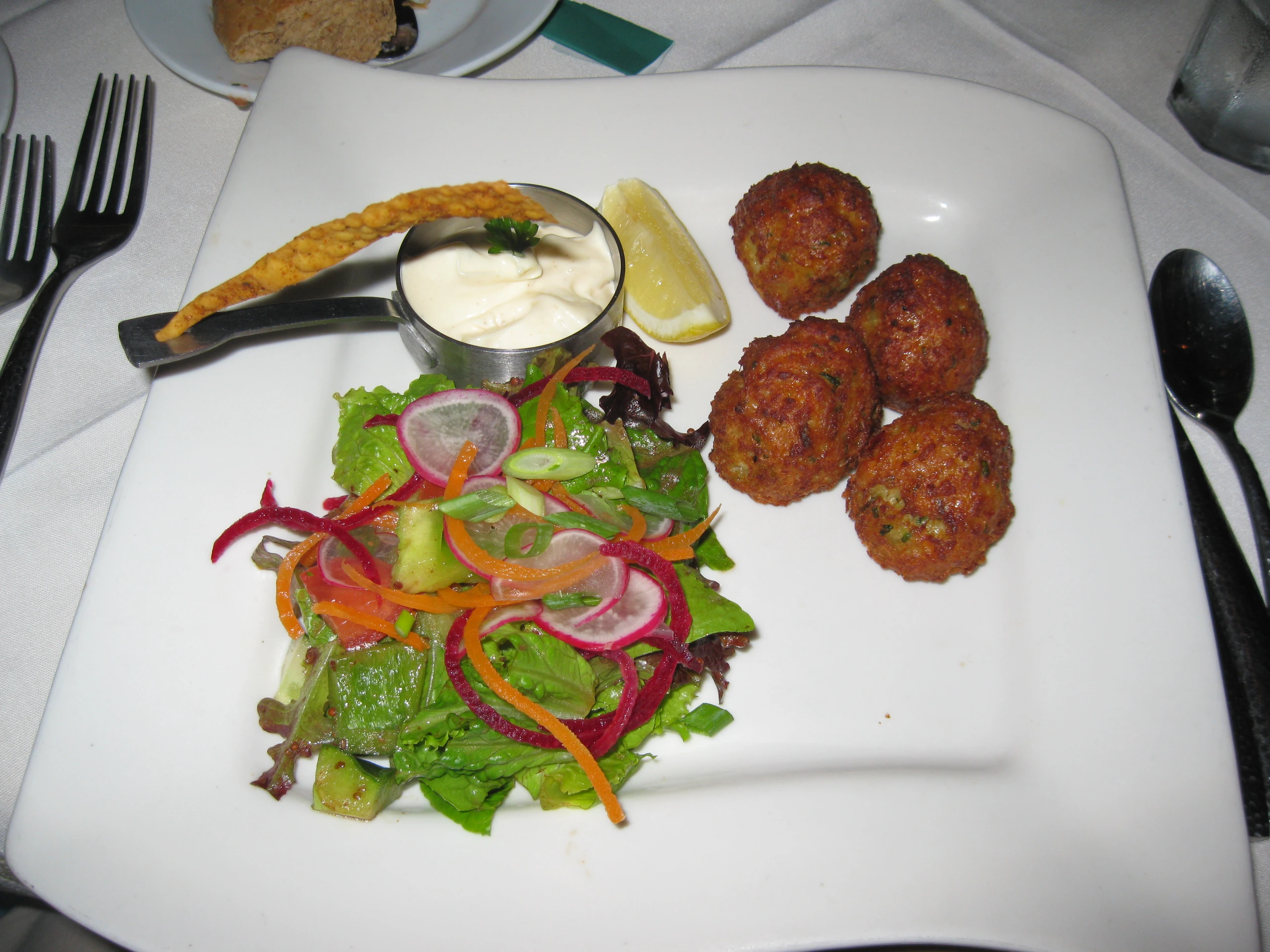 Conch fritters på Caymanöarna