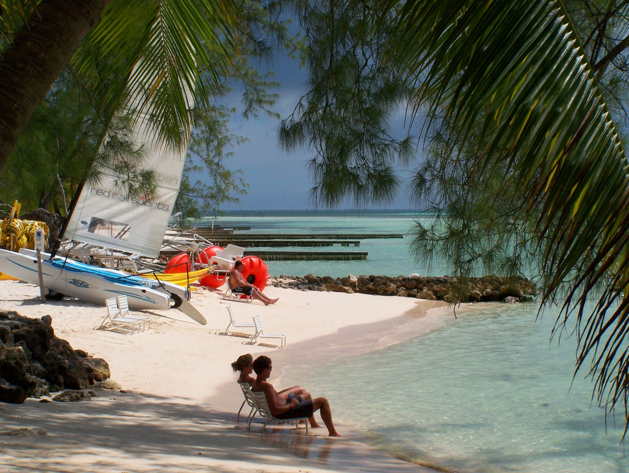 Rum Point Beach på Caymanöarna