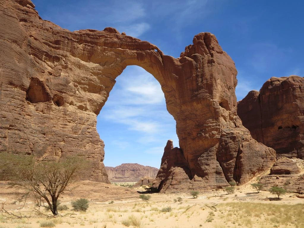 Aloba Arch i Ennedi Mountains, Tchad