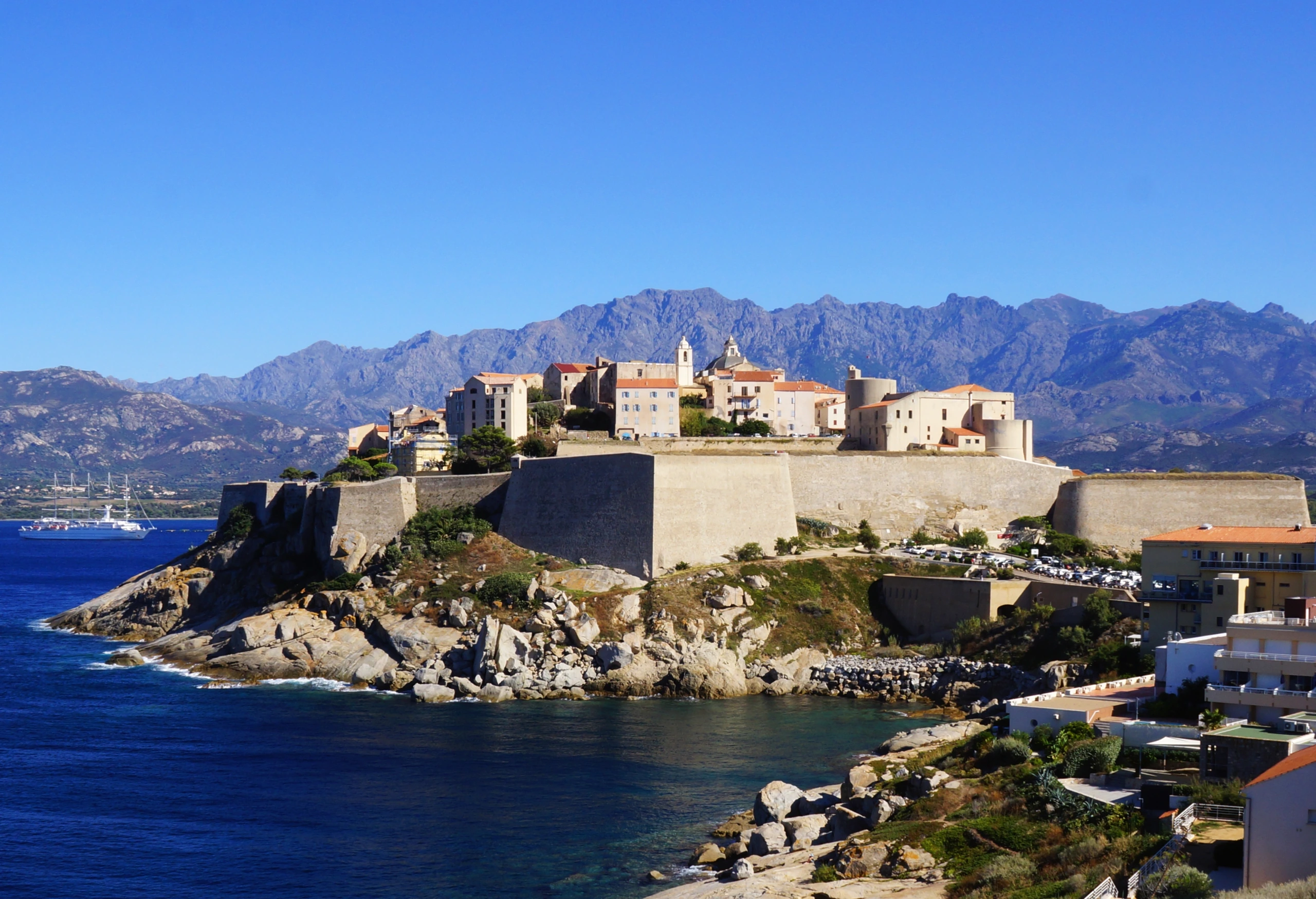 Zitadelle i Calvi, Korsika