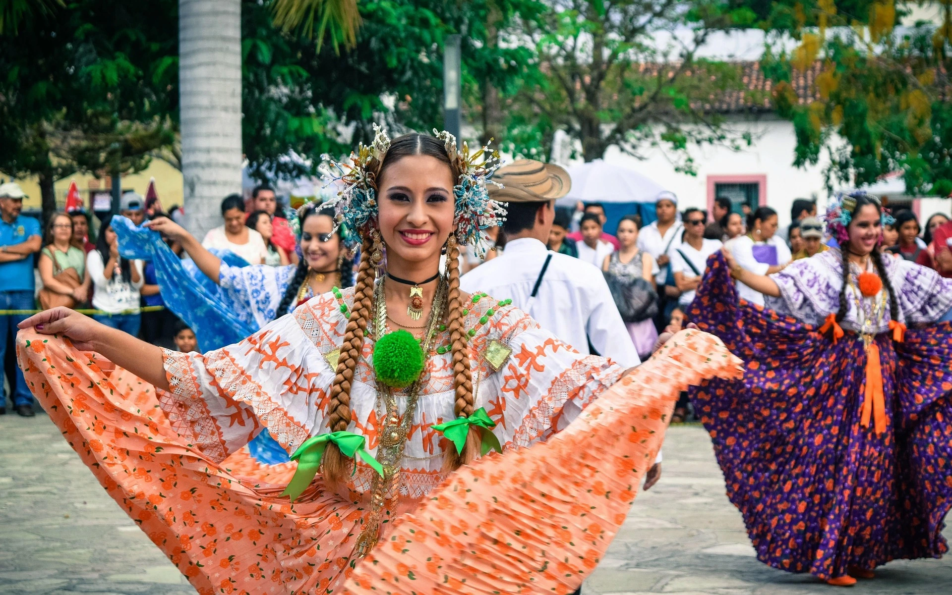 Dansfest i Costa Rica