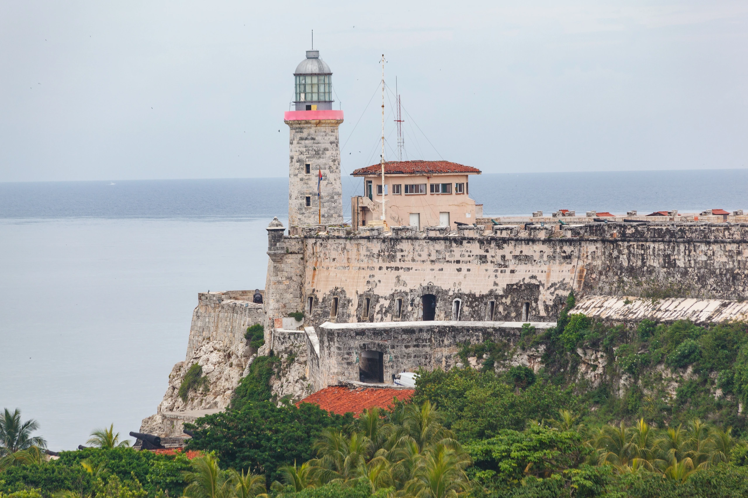 Castillo del Morro och fyr, La Habana, Kuba