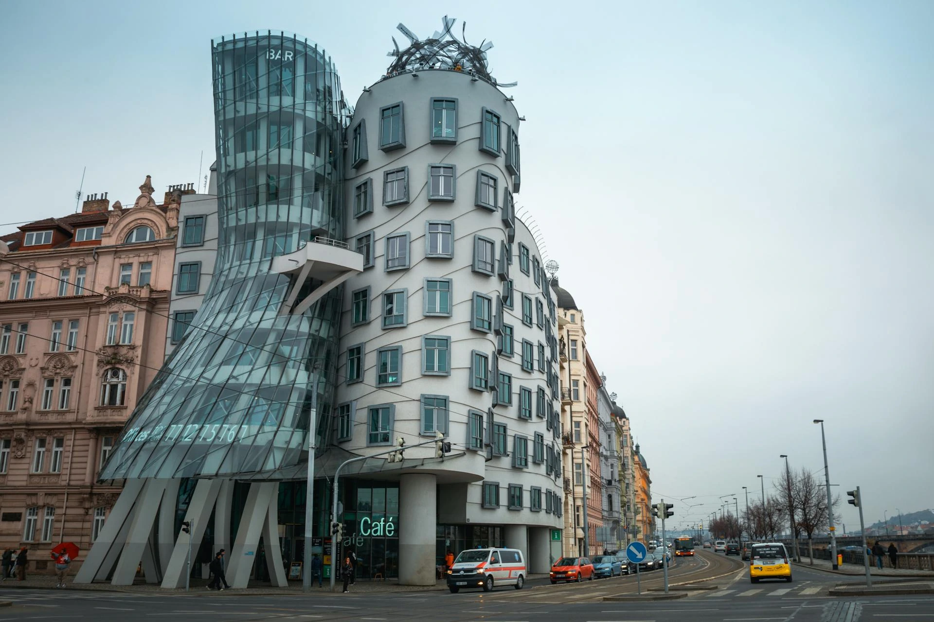 Dancing House i Prag, Tjeckien