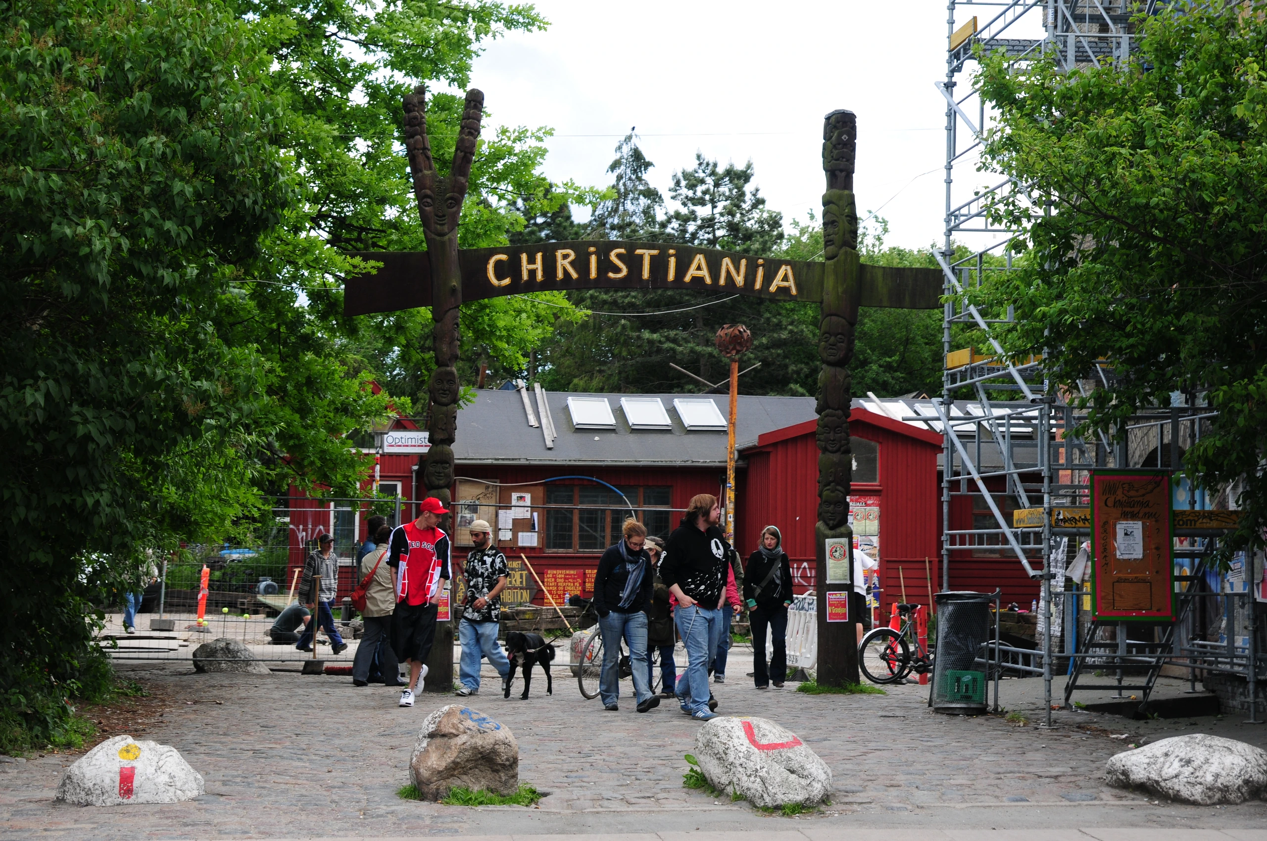 Christiania i Köpenhamn, Danmark