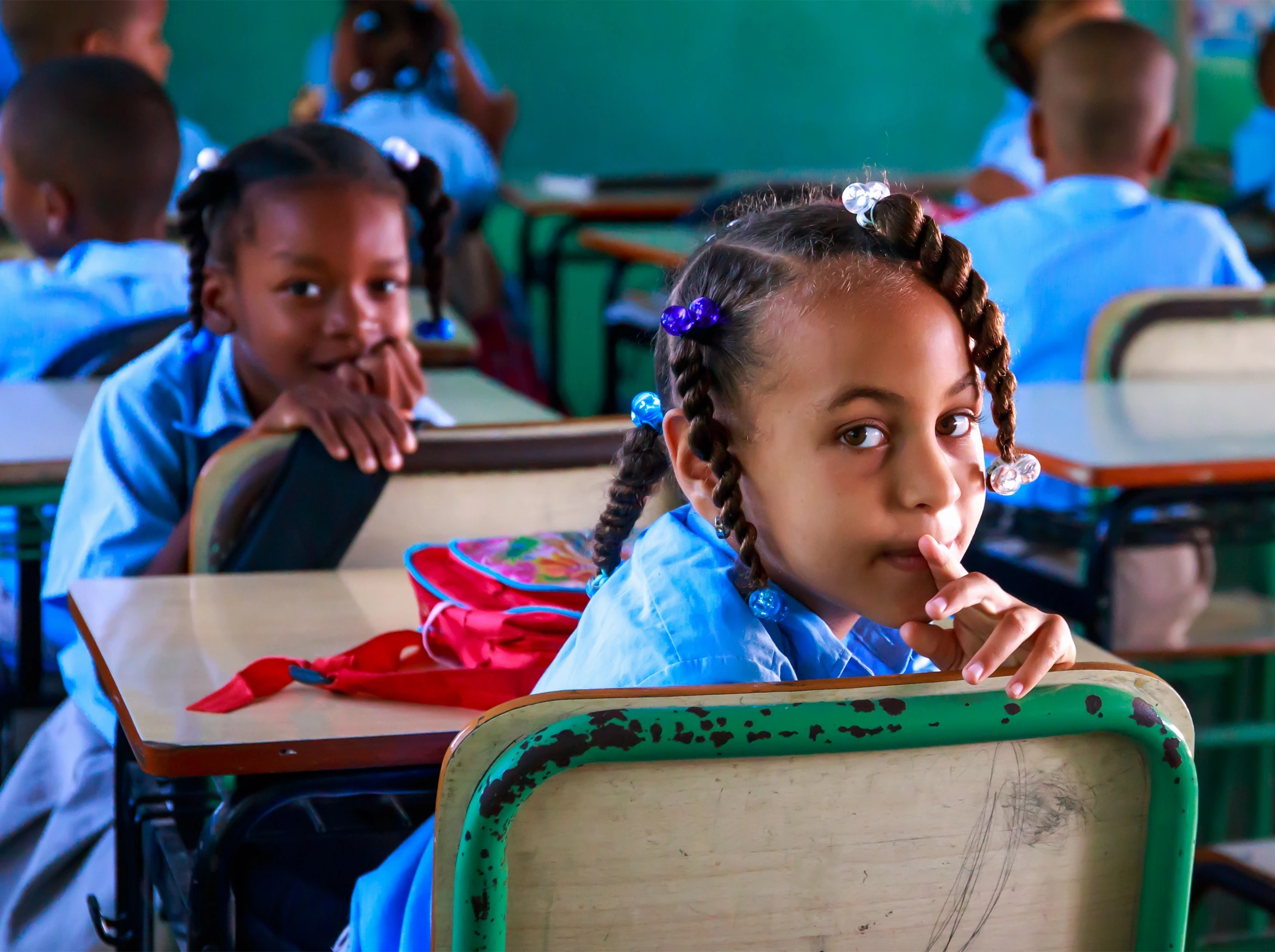 Skola i Higuey, Dominikanska republiken