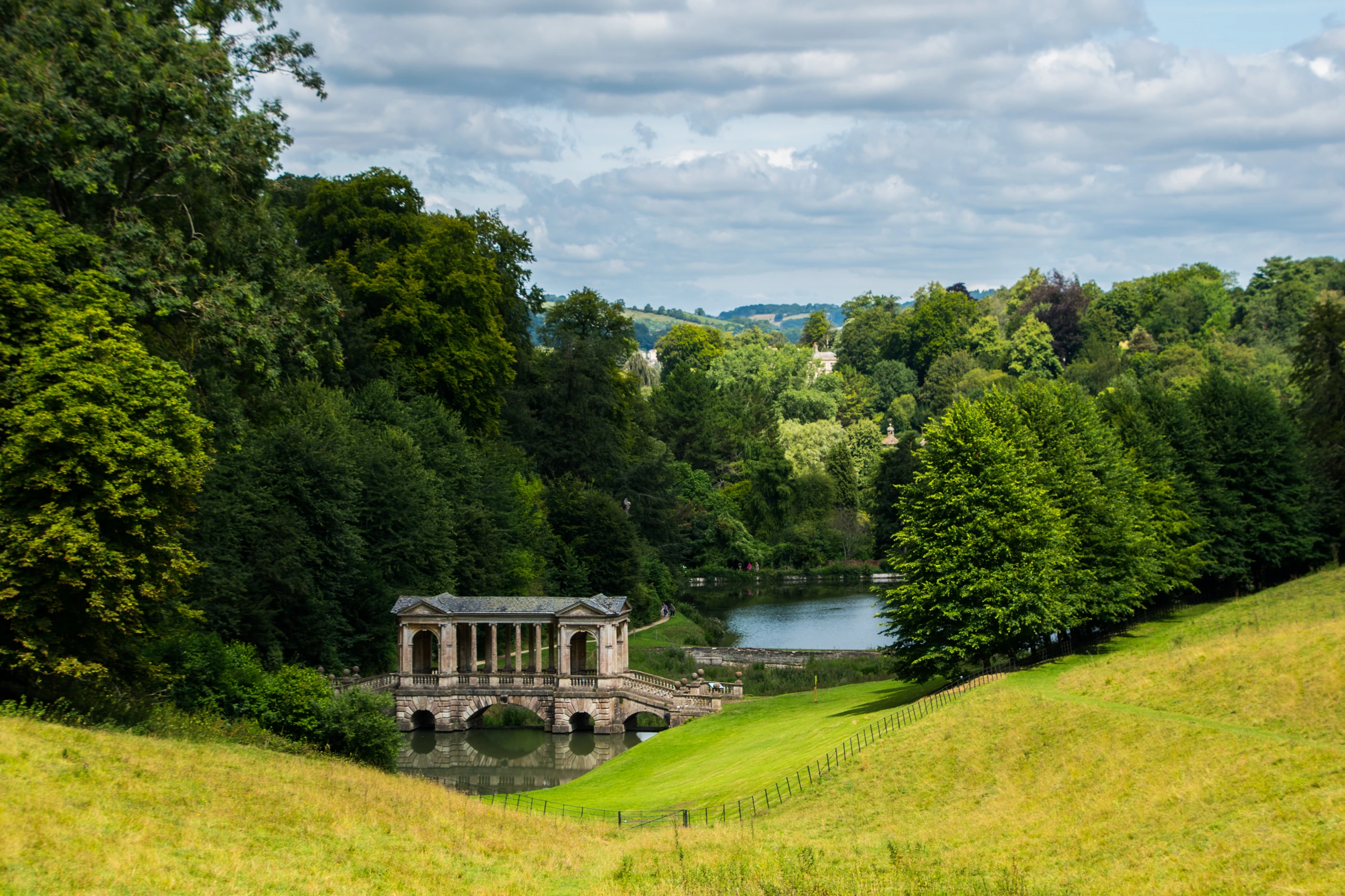 Prior Park Landscape Garden i Bath, England