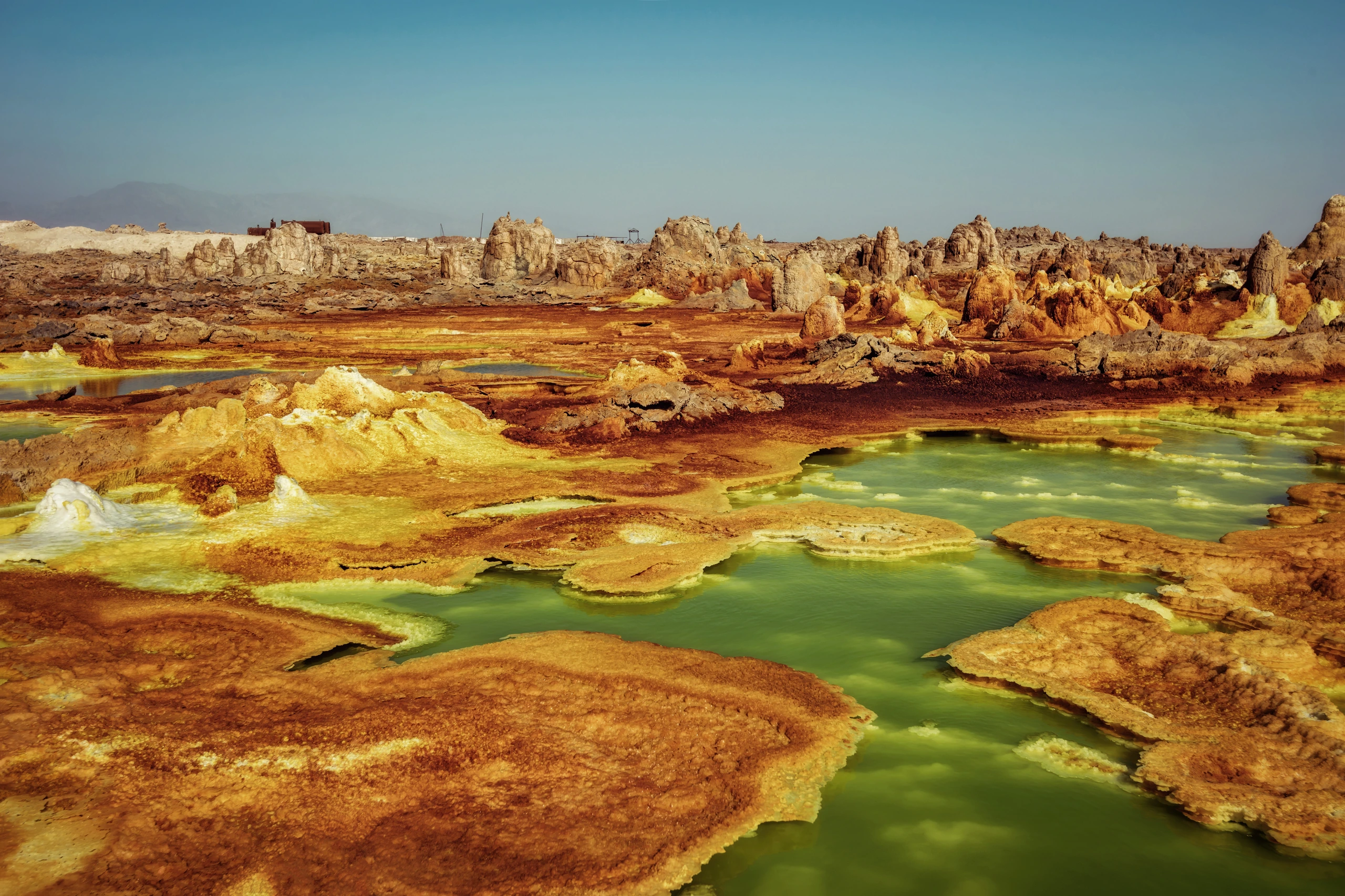 Dallol, Danakil Depression, Etiopien