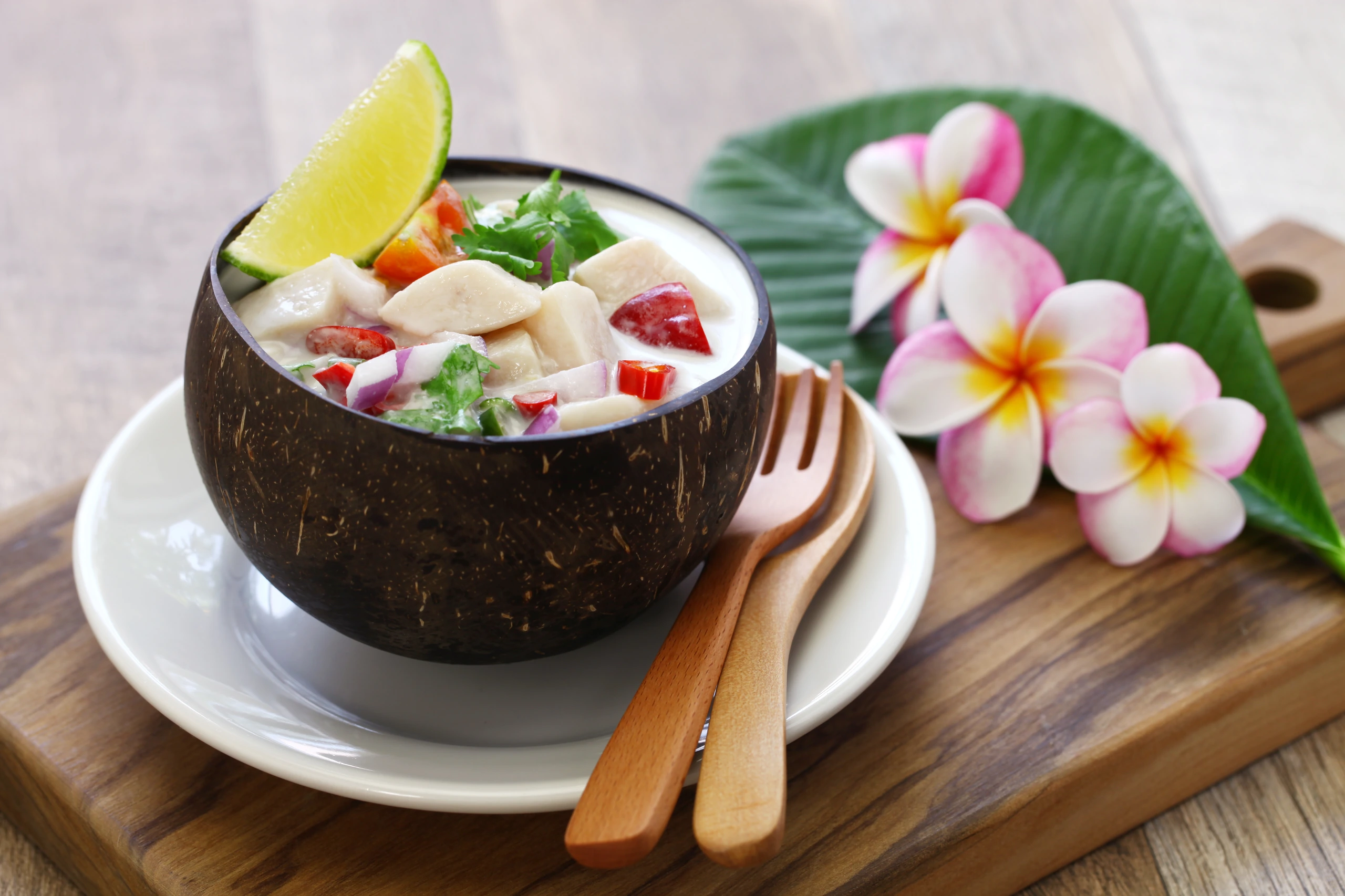 Kokoda, kokosmjölk ceviche, Fiji
