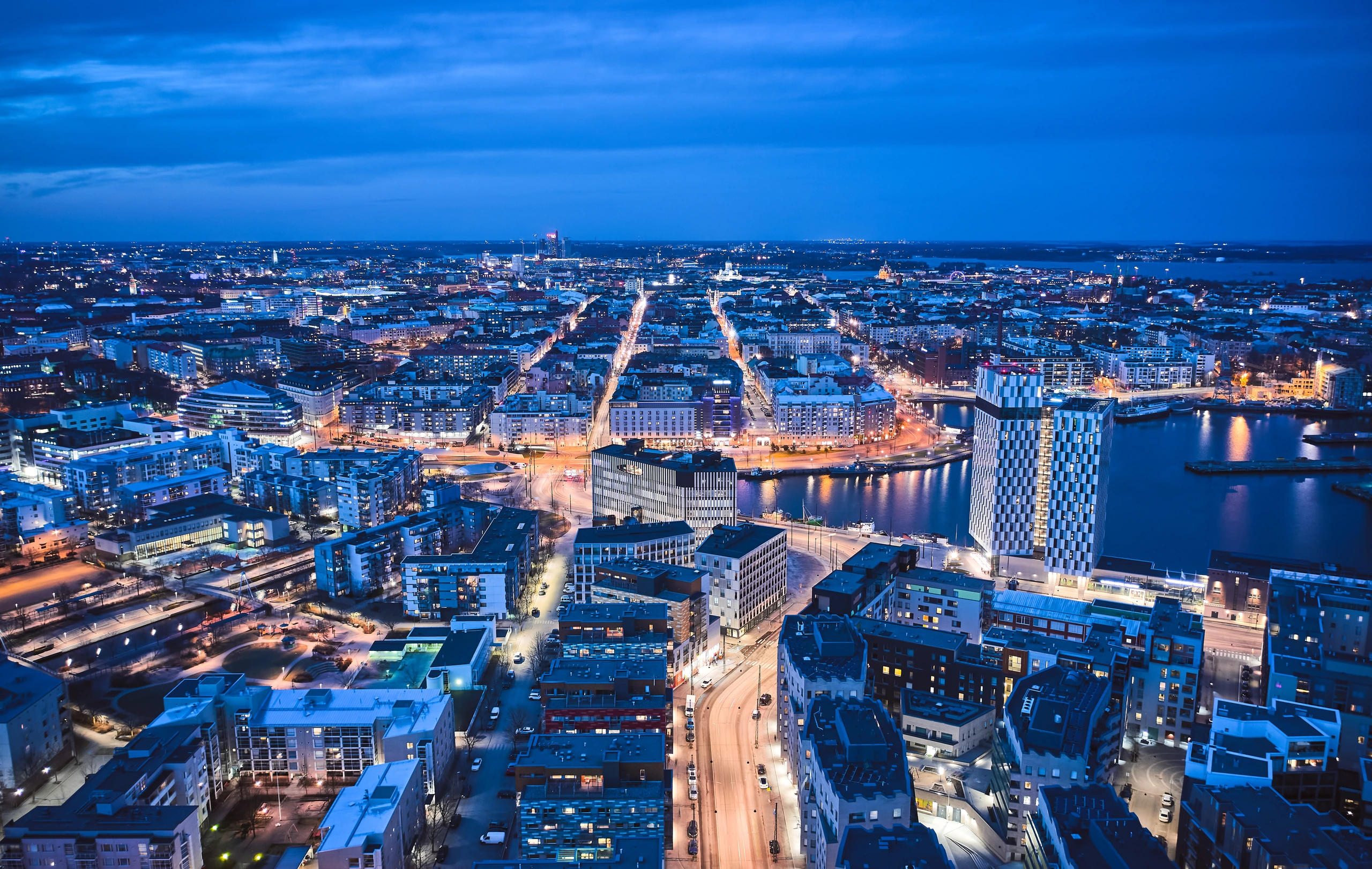 Moderna Jatkasaari i Helsingfors, Finland